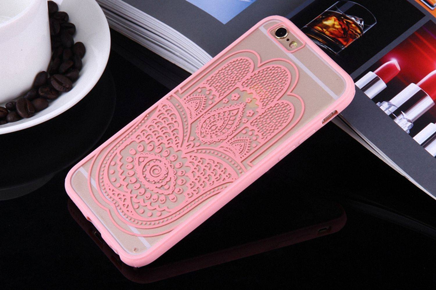 Huawei P9 Handyhülle Backcover Rosa