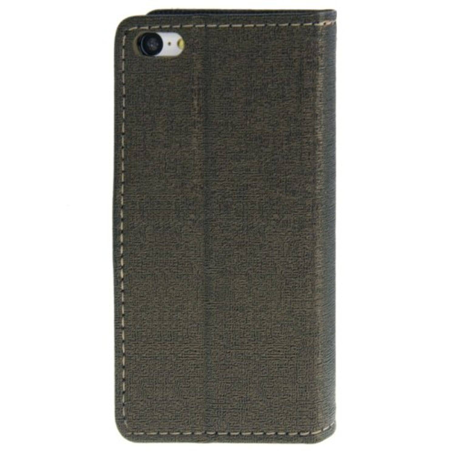 Apple iPhone 5c Handyhülle Backcover Braun