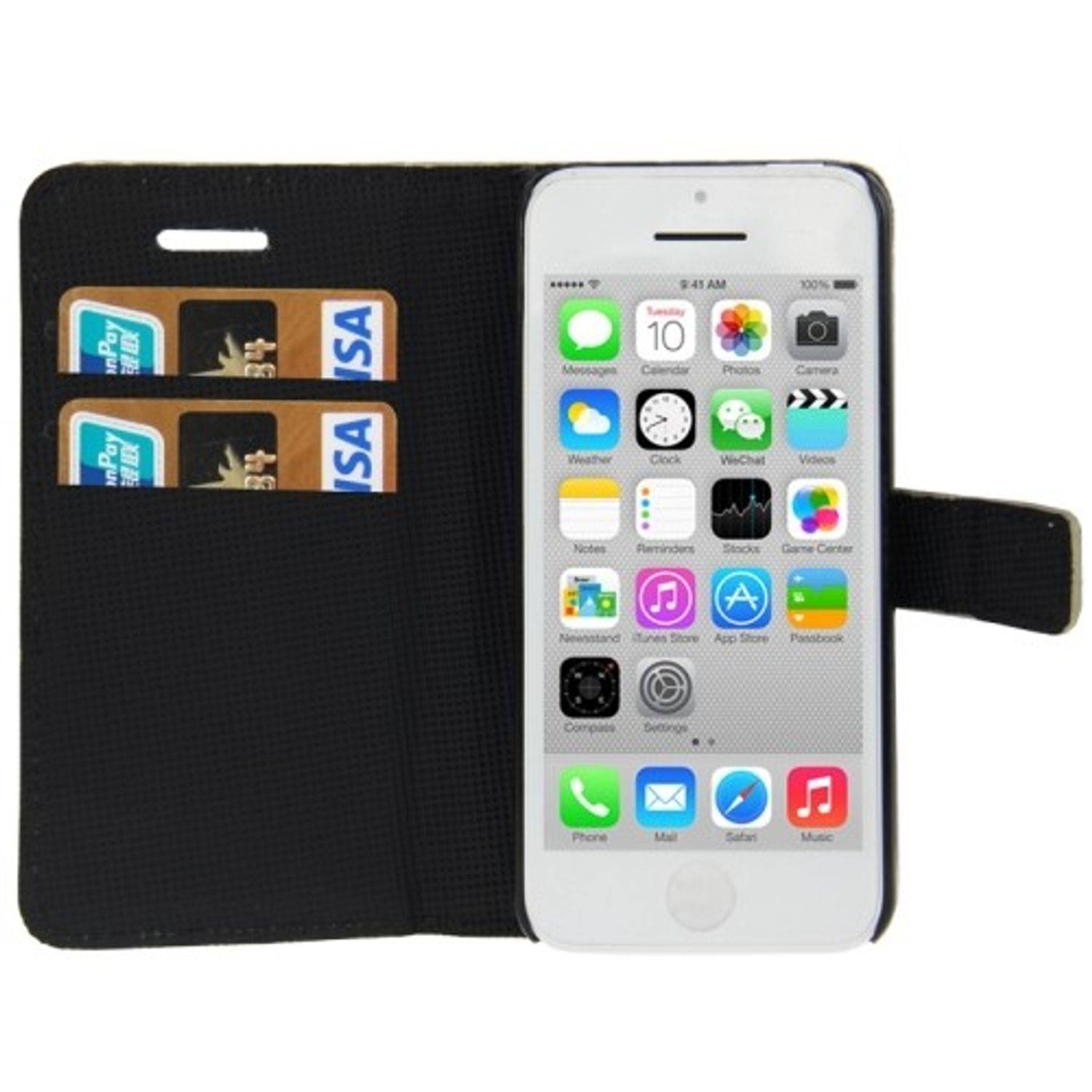 Apple iPhone 5c Handyhülle Backcover Braun