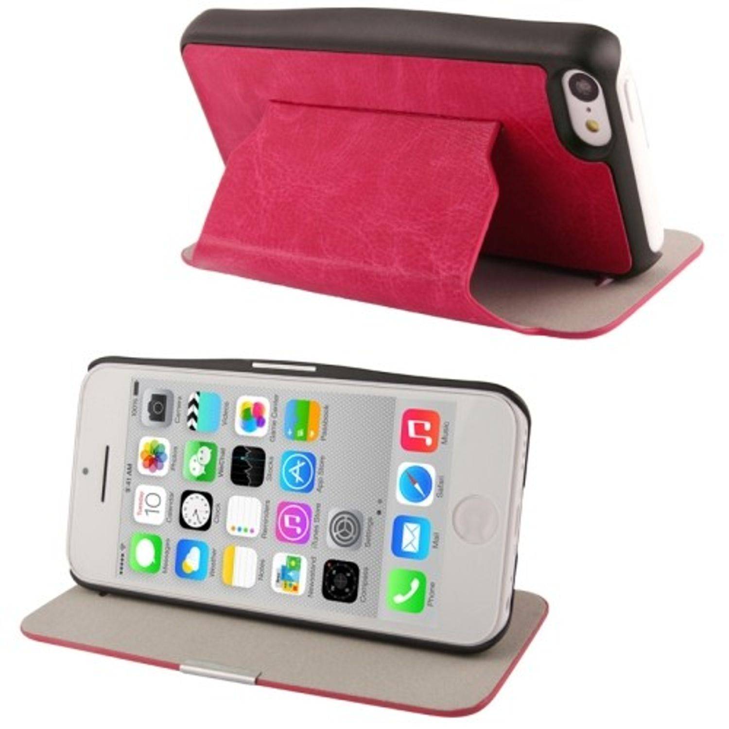 Apple iPhone 5c Handyhülle Backcover Rosa