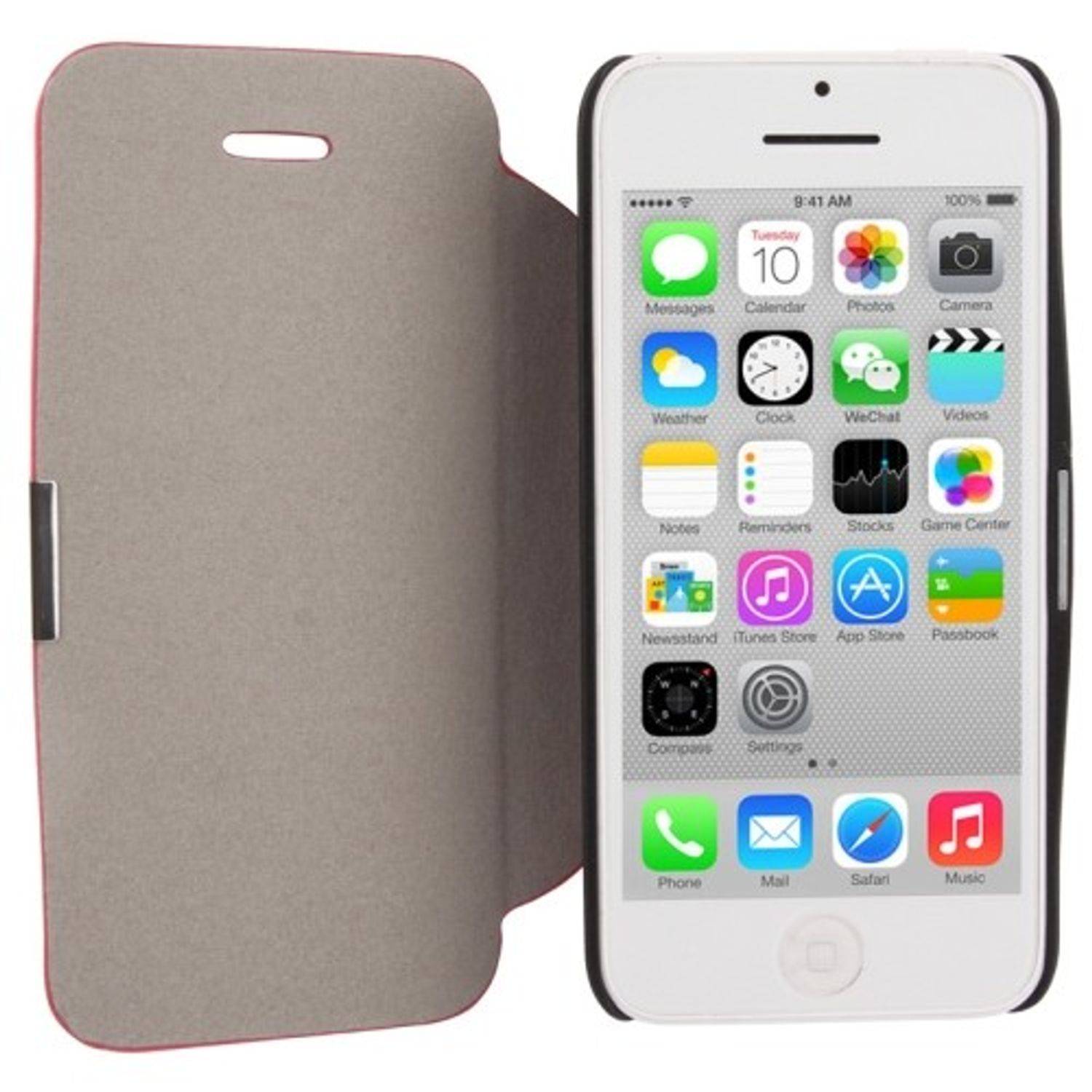 Apple iPhone 5c Handyhülle Backcover Rosa