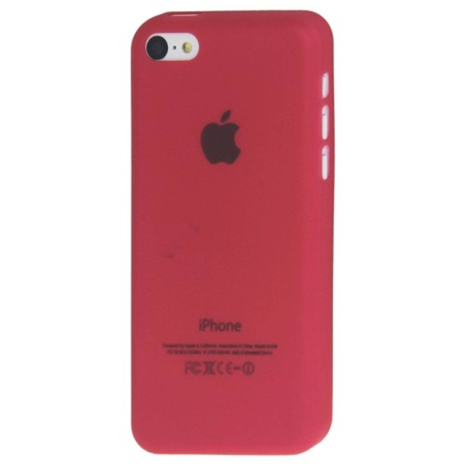 Apple iPhone 5c Handyhülle Backcover Rosa