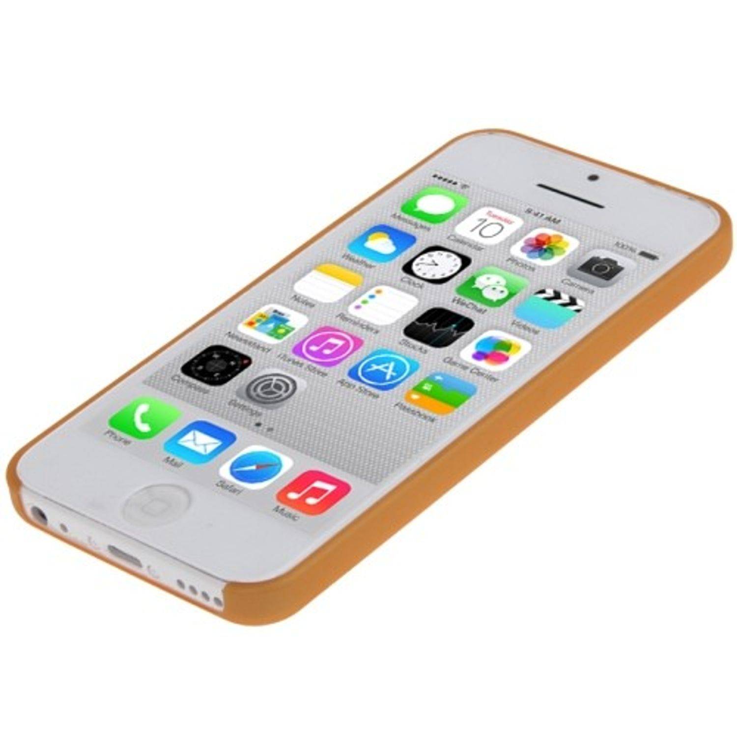 Apple iPhone 5c Handyhülle Backcover Orange