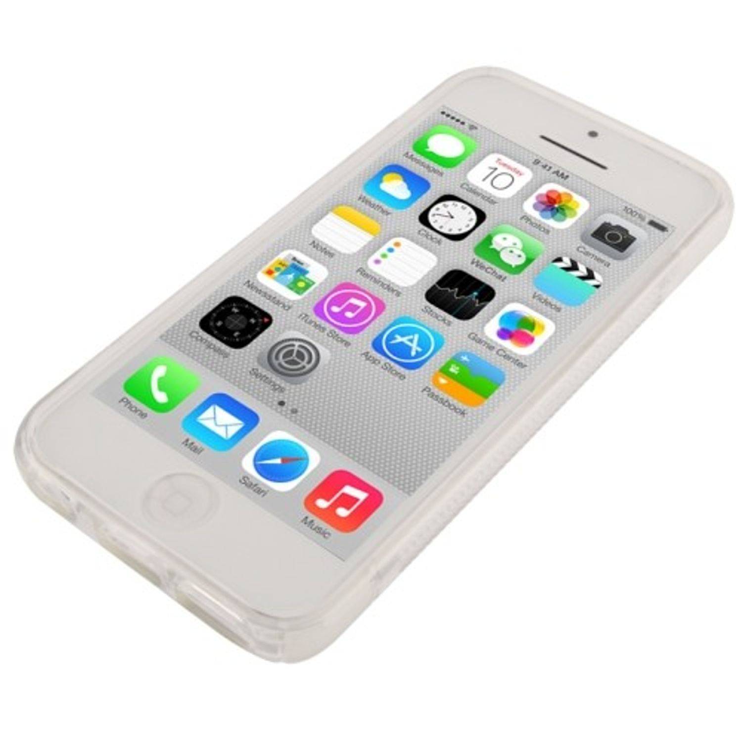 Apple iPhone 5c Handyhülle Backcover Transparent