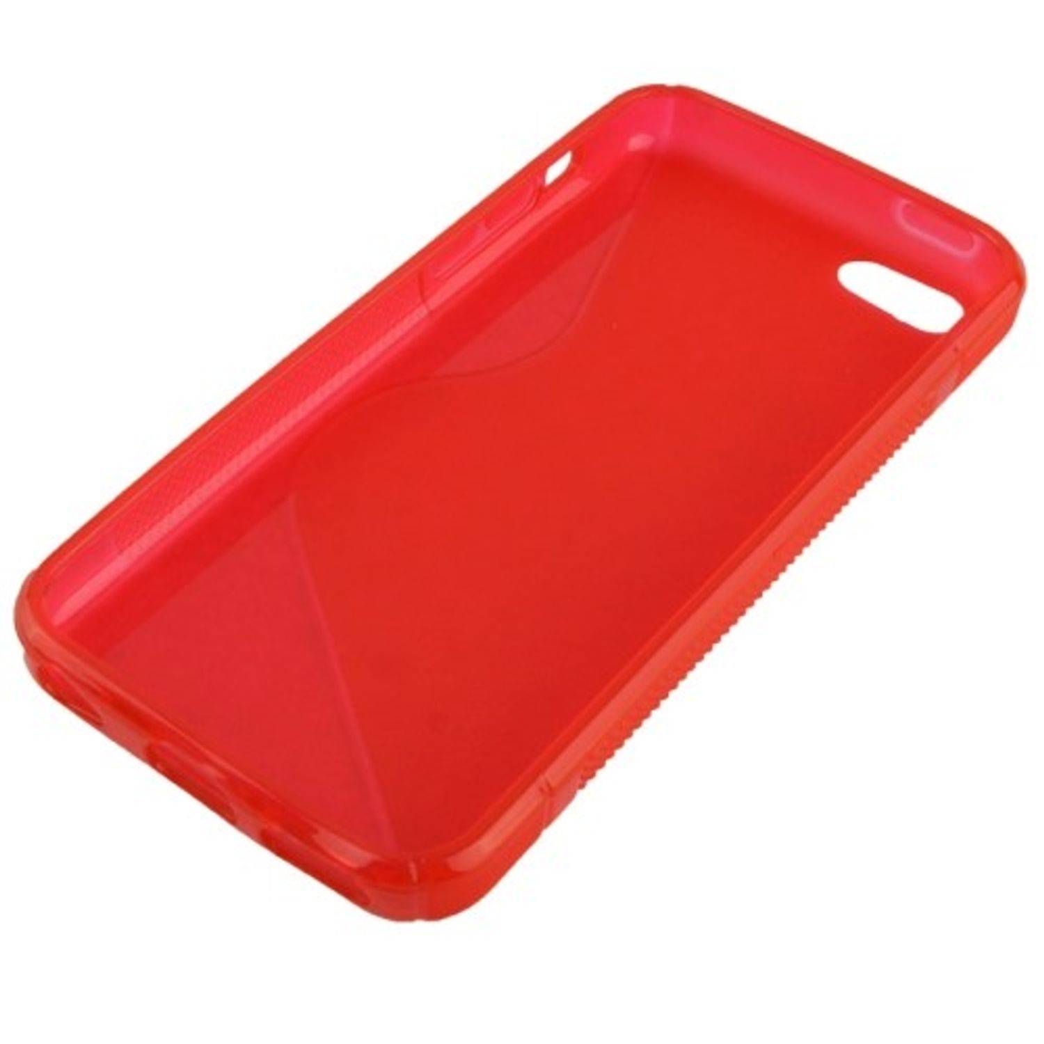 Apple iPhone 5c Handyhülle Backcover Violett