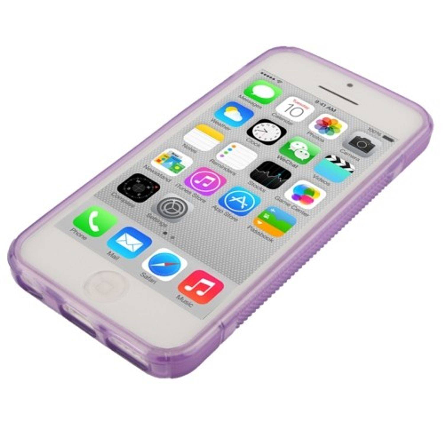 Apple iPhone 5c Handyhülle Backcover Violett
