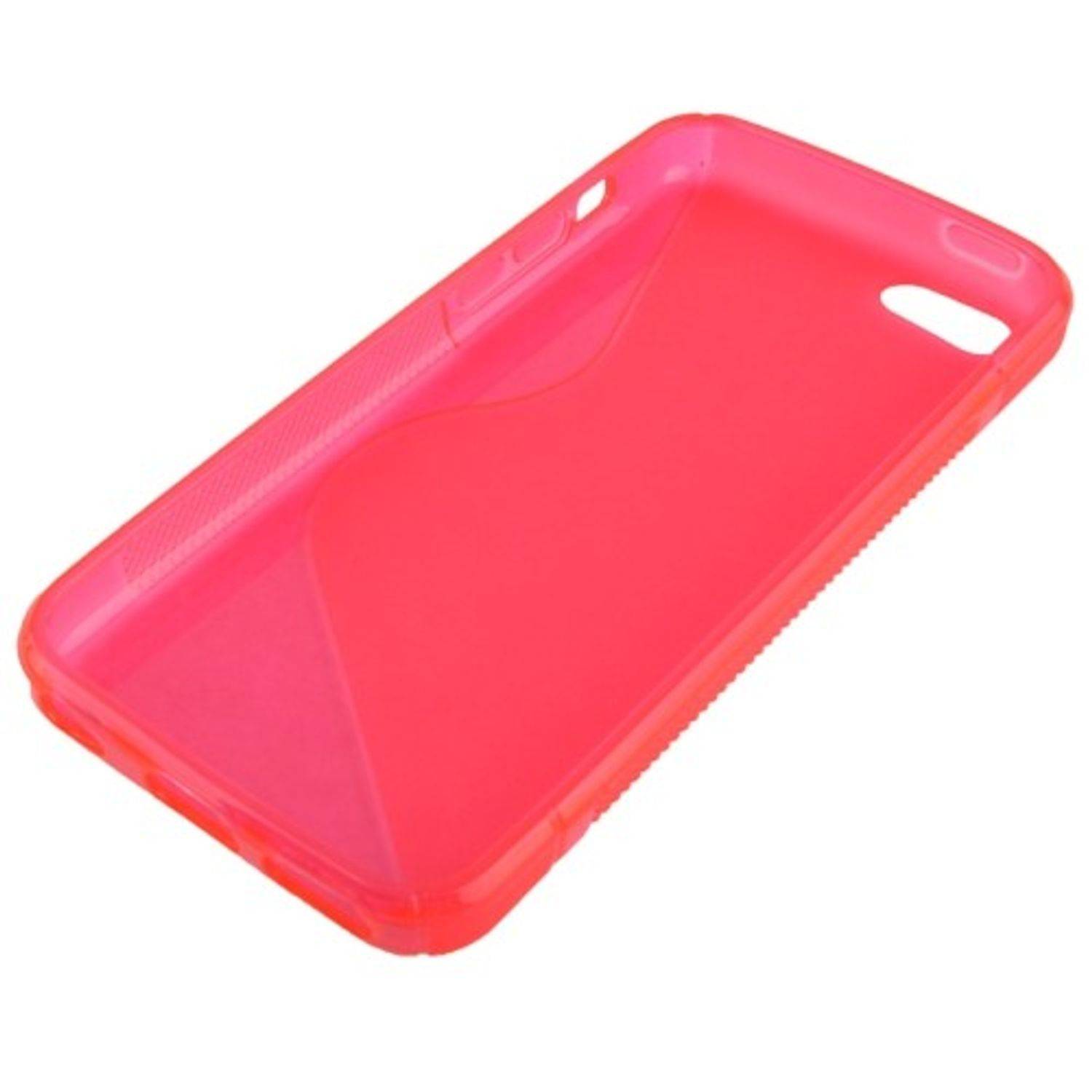 Apple iPhone 5c Handyhülle Backcover Rot