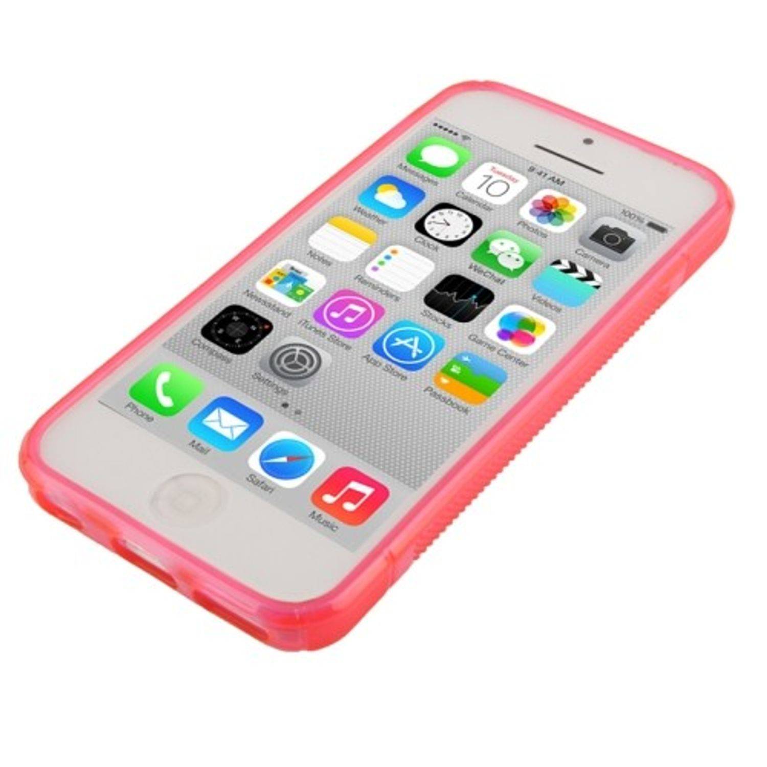 Apple iPhone 5c Handyhülle Backcover Rosa
