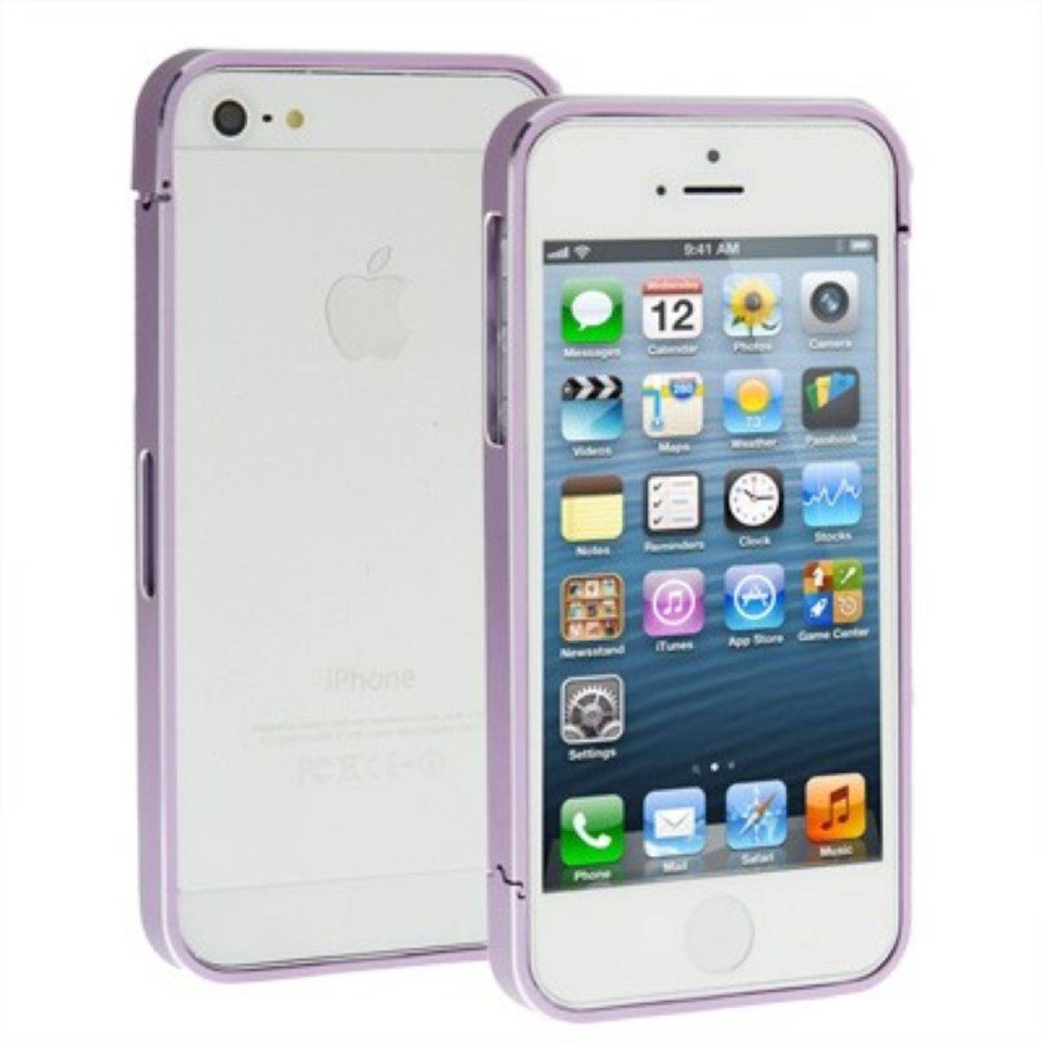 Apple iPhone 5 / 5s / SE Handyhülle Backcover Violett