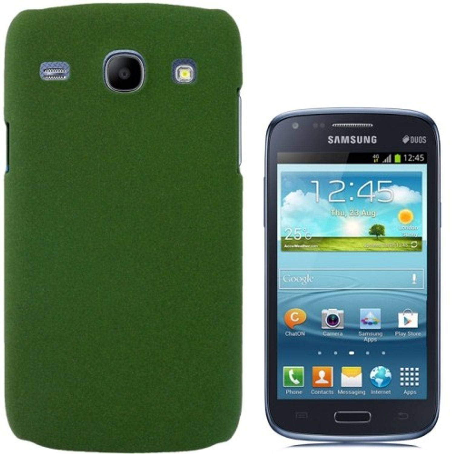 Samsung Galaxy Core i8260/i8261 Handyhülle Backcover Grün