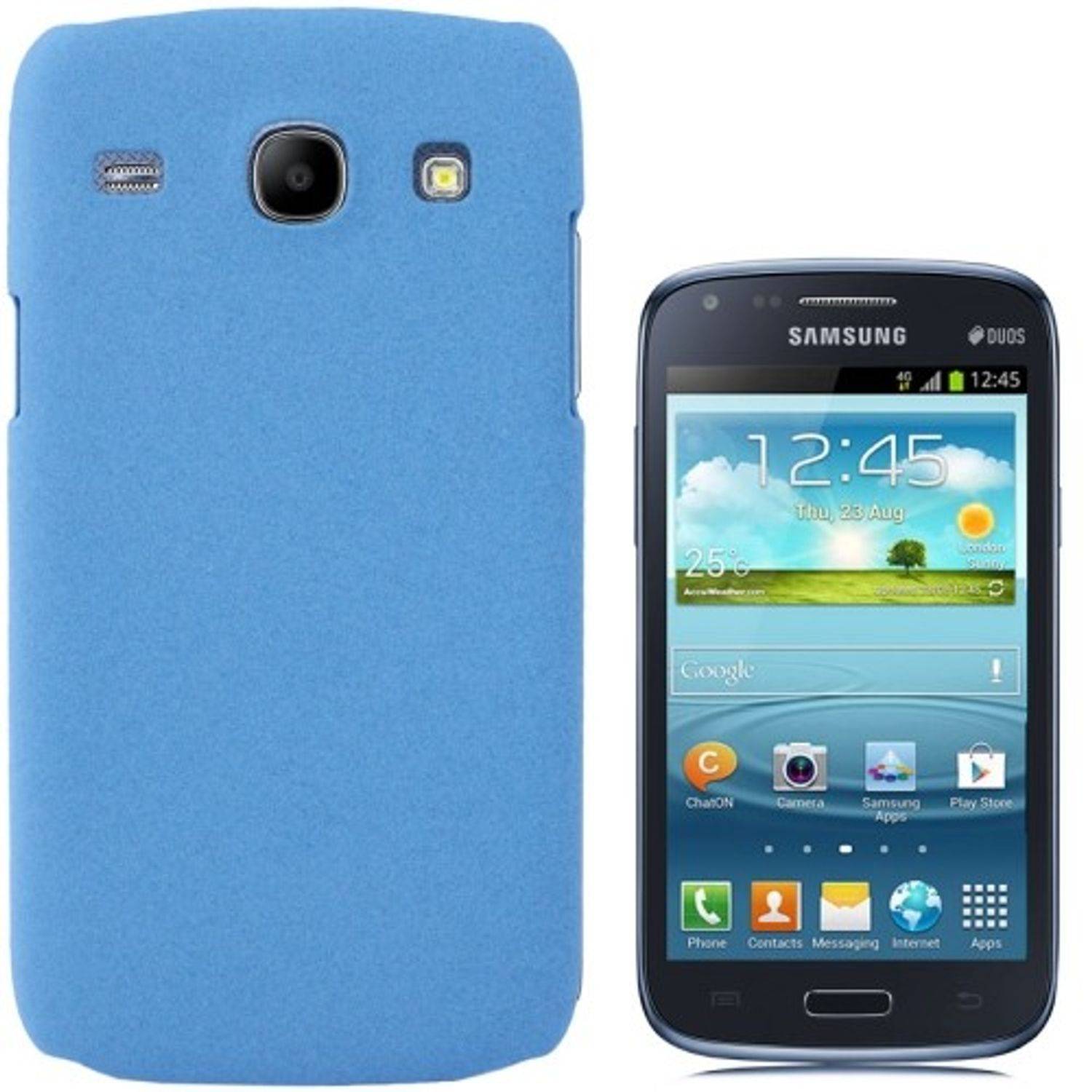Samsung Galaxy Core i8260/i8261 Handyhülle Backcover Blau