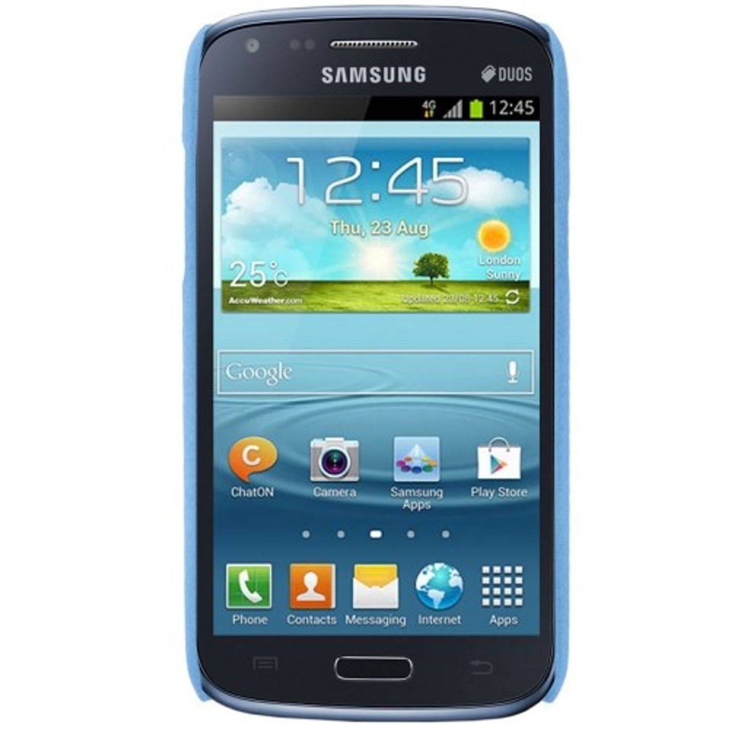 Samsung Galaxy Core i8260/i8261 Handyhülle Backcover Blau