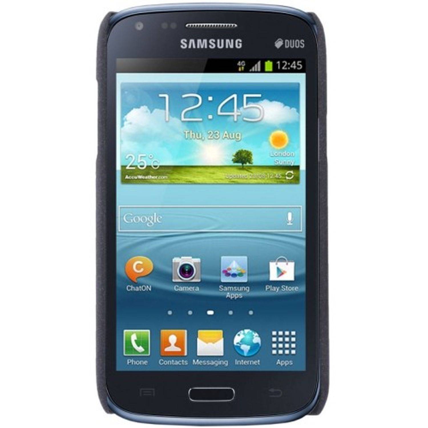Samsung Galaxy Core i8260/i8261 Handyhülle Backcover Schwarz