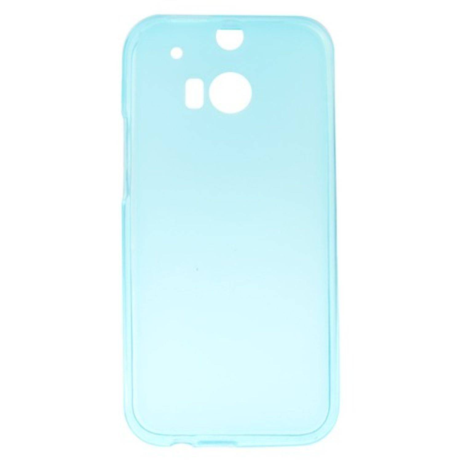 HTC One M8 Handyhülle Backcover Blau