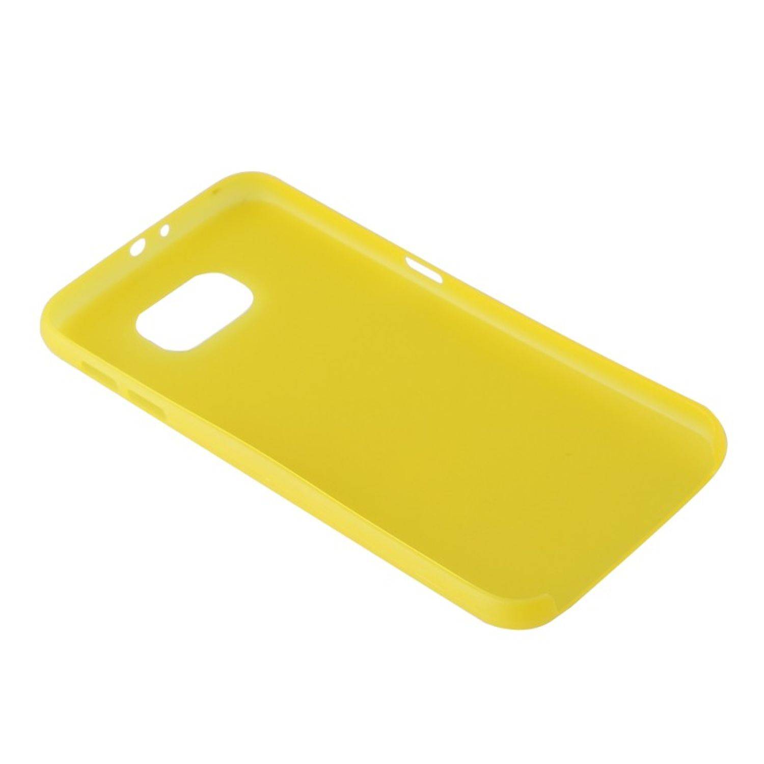 Samsung Galaxy S6 Handyhülle Backcover Weiß