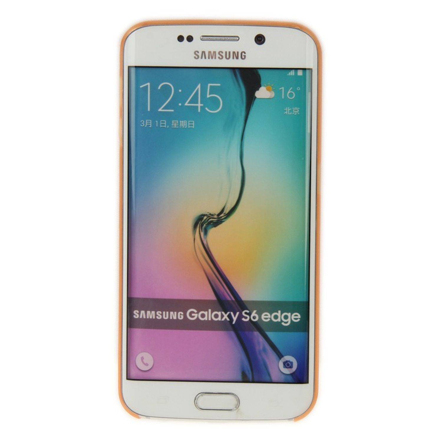 Samsung Galaxy S6 Handyhülle Backcover Gelb