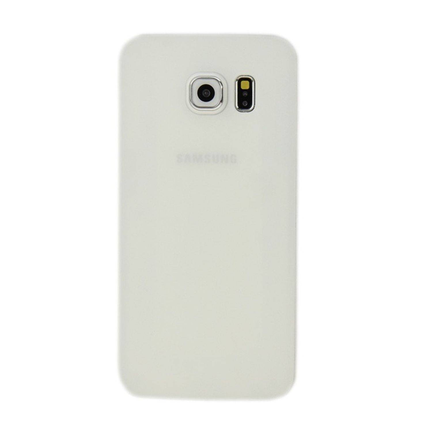 Samsung Galaxy S6 Edge Handyhülle Backcover Weiß