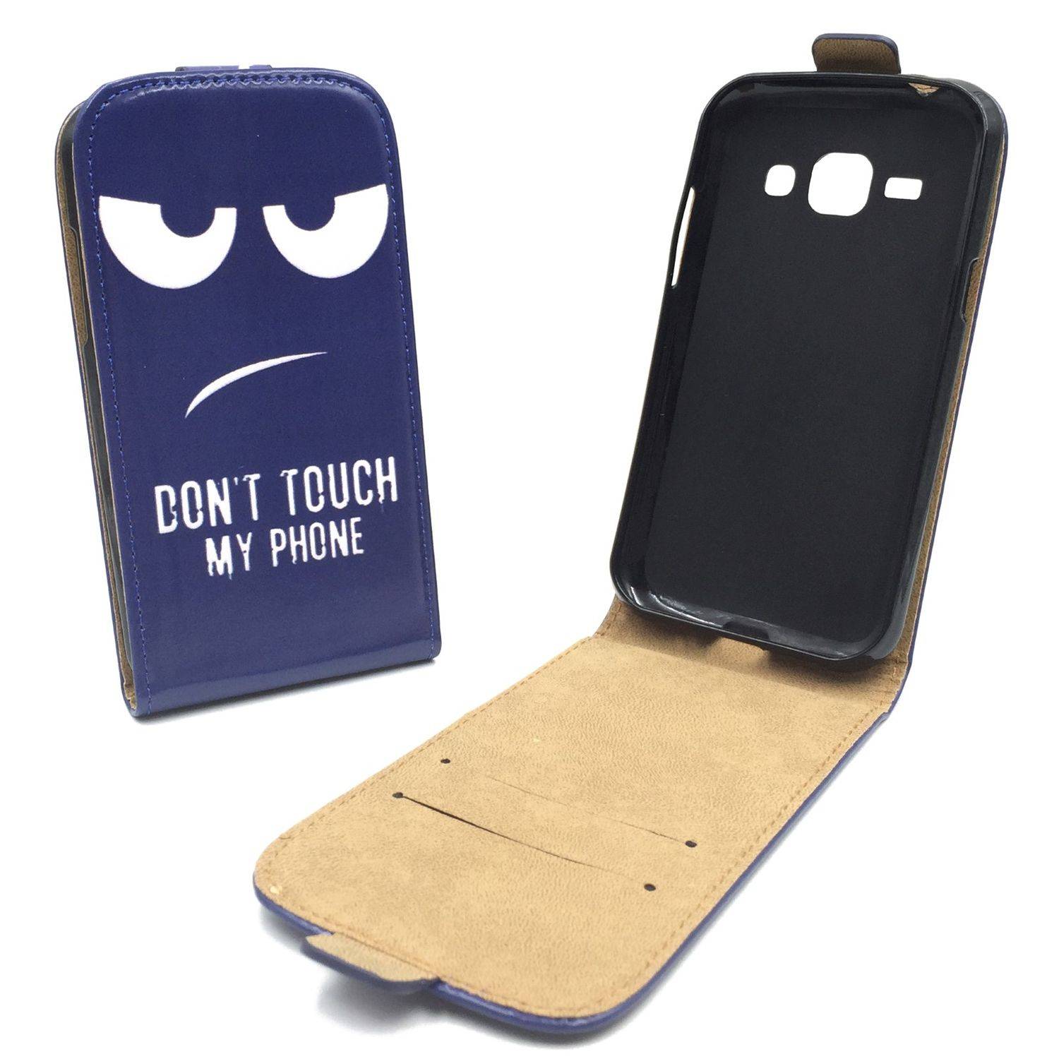 Samsung Galaxy J1 (2015) Handyhülle Backcover Blau