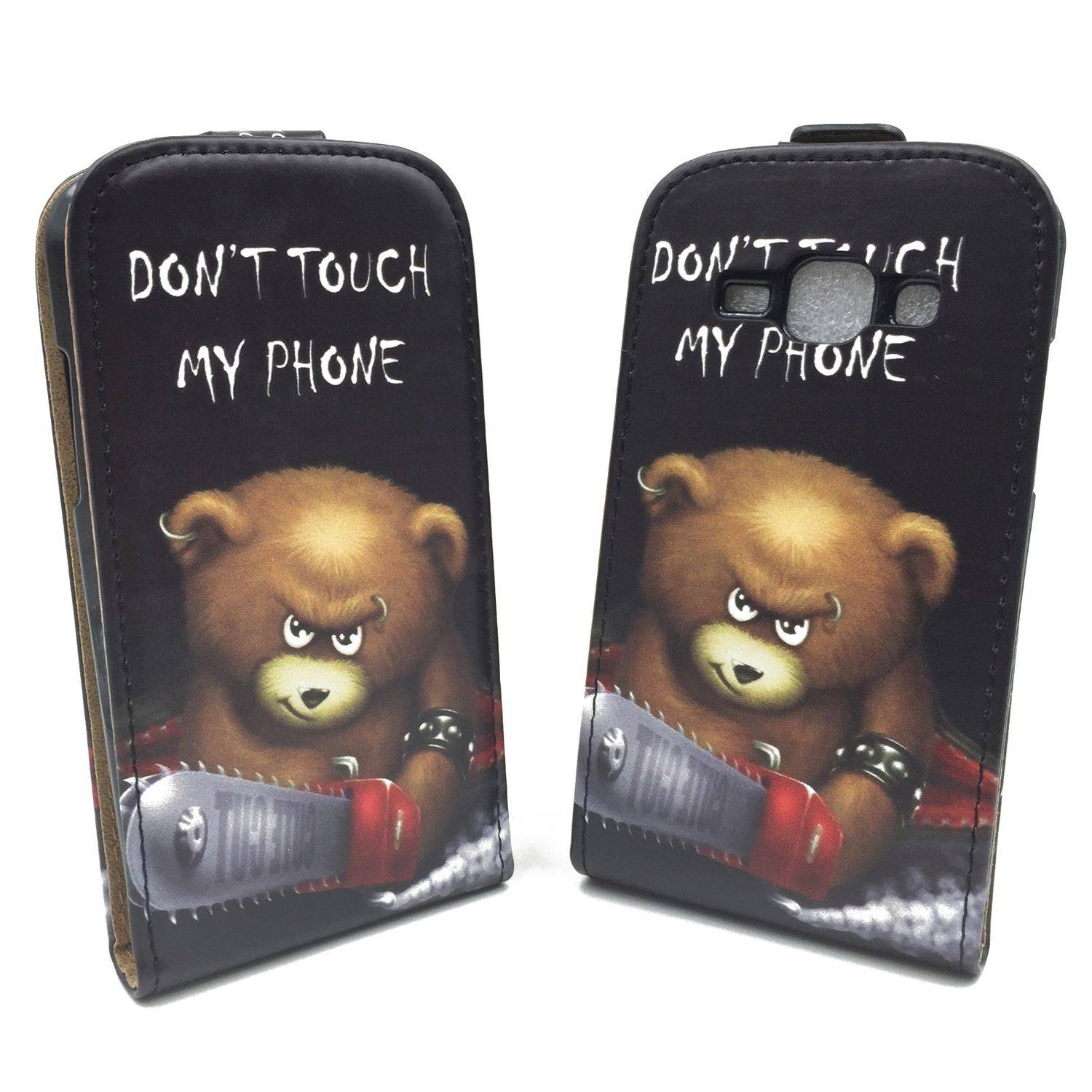 Samsung Galaxy J1 (2015) Handyhülle Backcover Schwarz