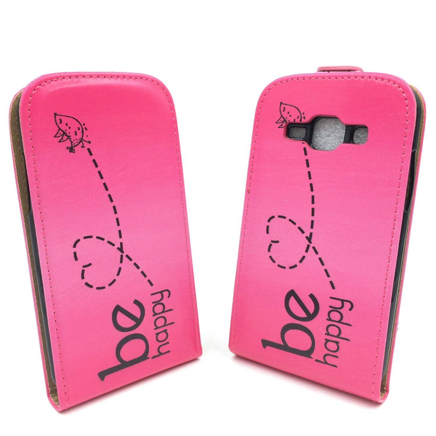 Samsung Galaxy J1 (2015) Handyhülle Backcover Rosa