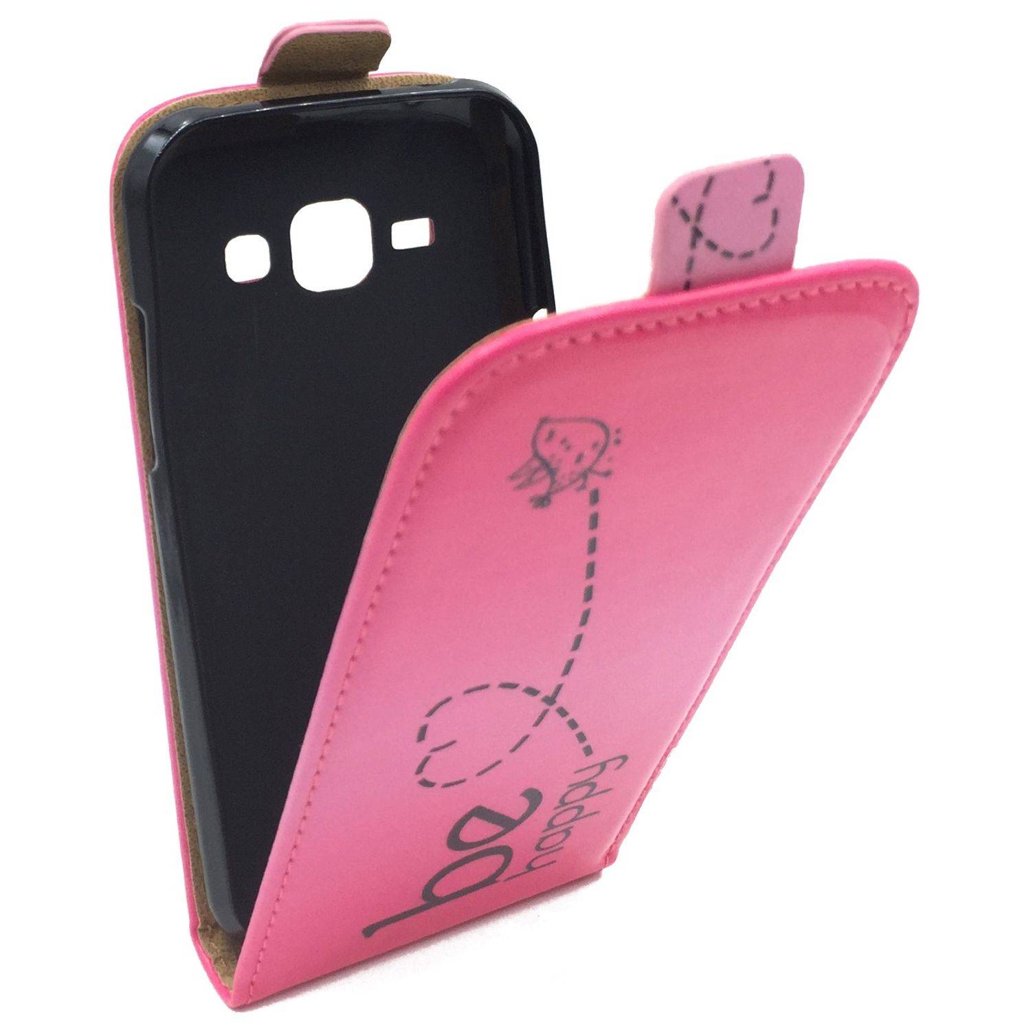Samsung Galaxy J1 (2015) Handyhülle Backcover Rosa