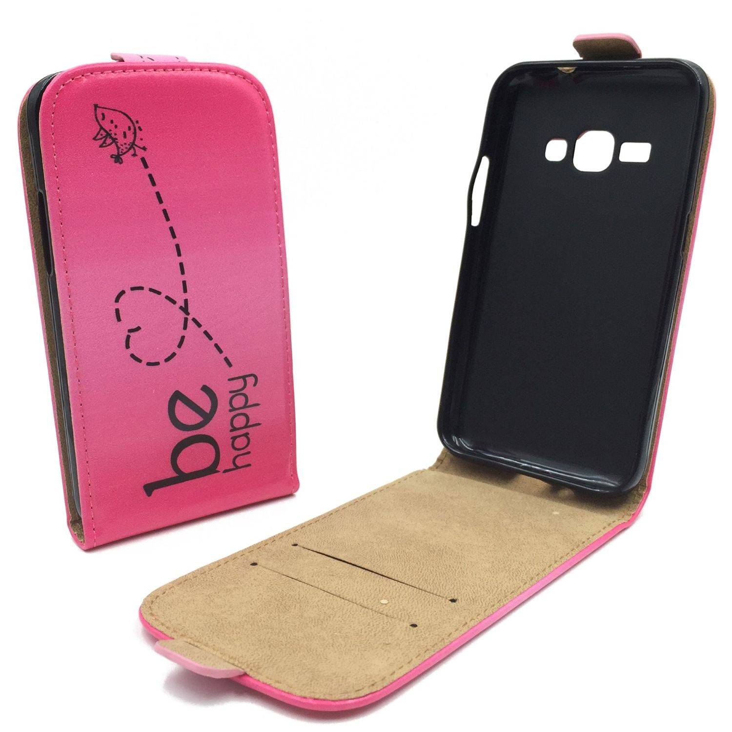 Samsung Galaxy J1 (2016) Handyhülle Backcover Rosa