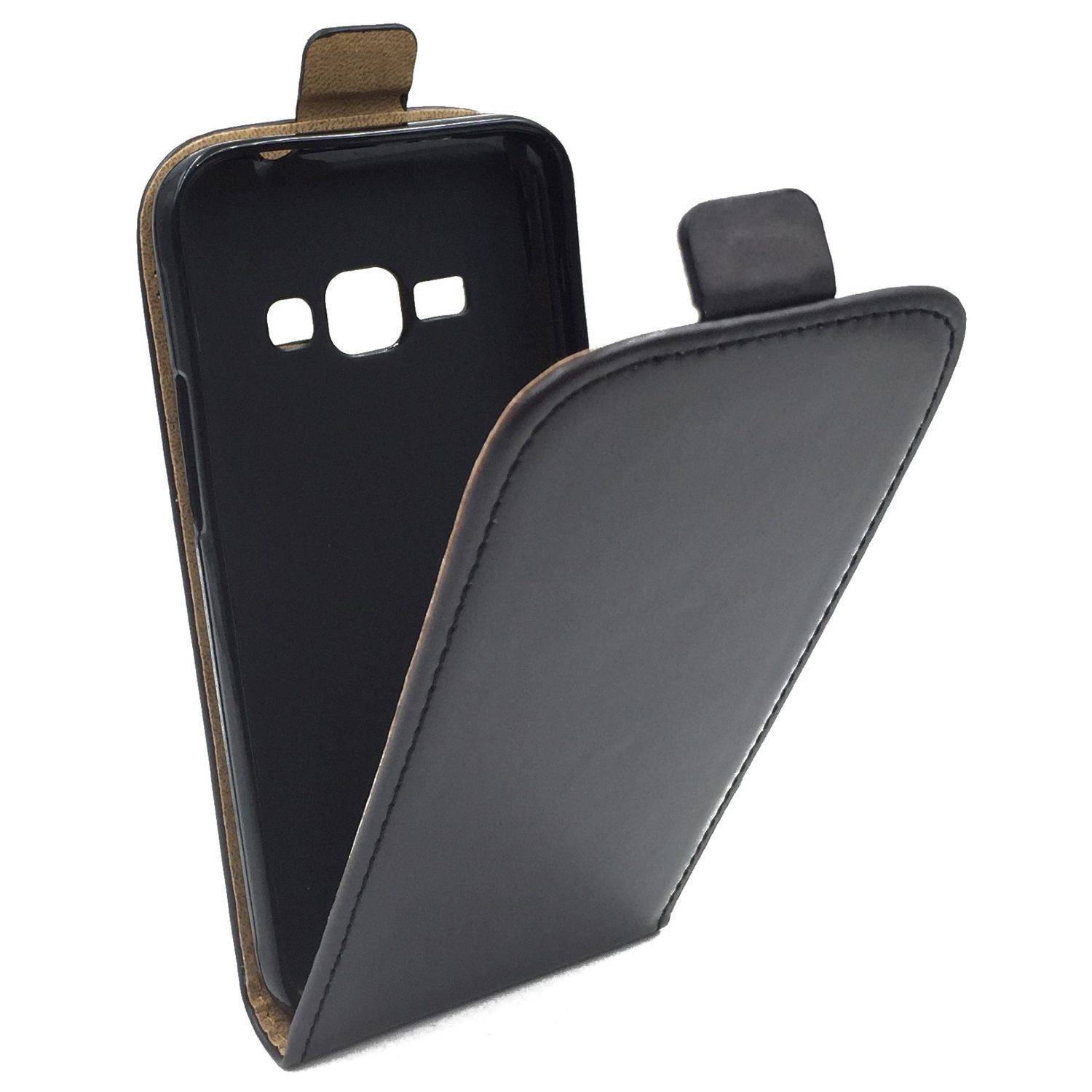Samsung Galaxy J1 (2016) Handyhülle Backcover Schwarz