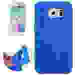 Samsung Galaxy S6 Handyhülle Backcover Blau