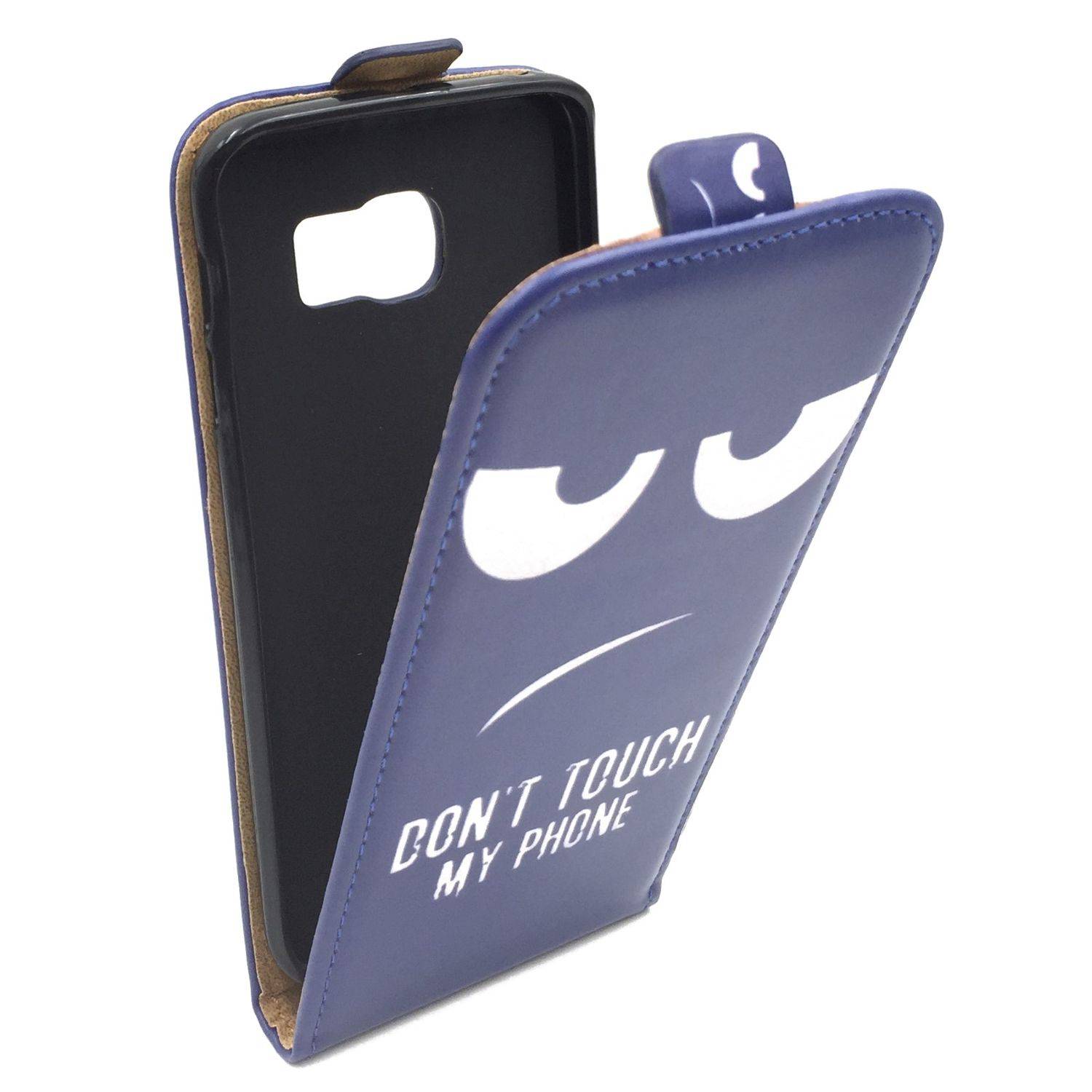 Samsung Galaxy S6 Edge Handyhülle Backcover Schwarz