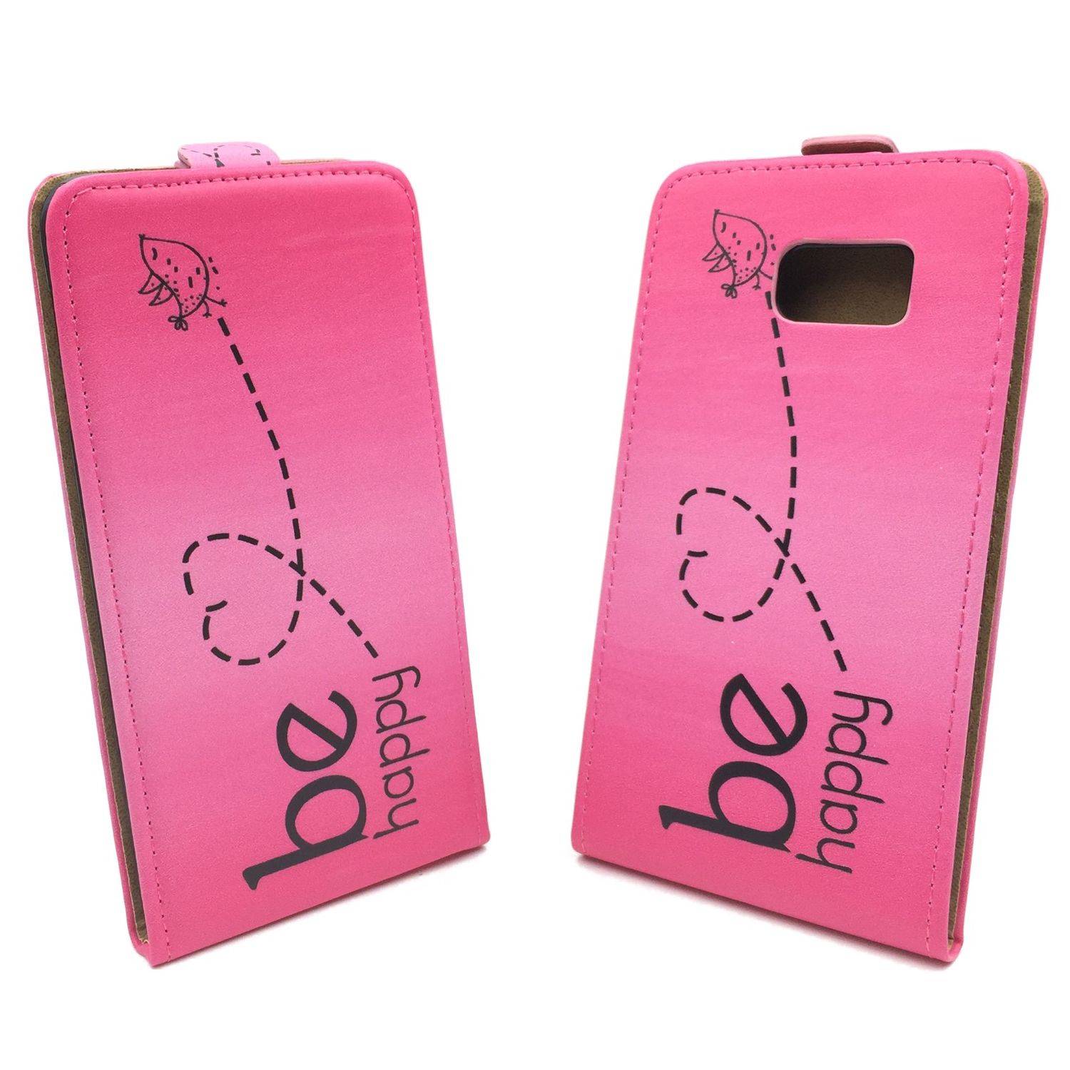 Samsung Galaxy S6 Edge Plus Handyhülle Backcover Rosa