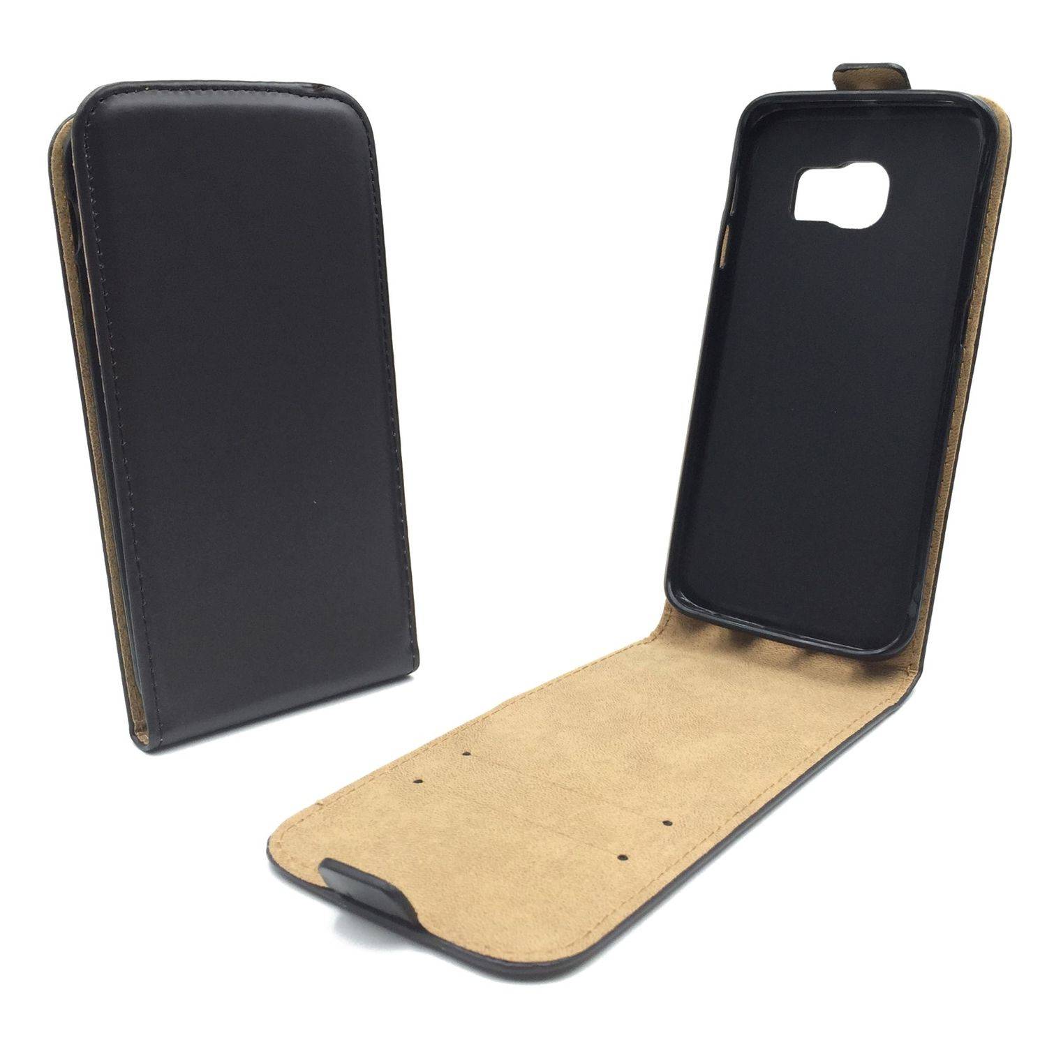 Samsung Galaxy S6 Edge Plus Handyhülle Backcover Schwarz