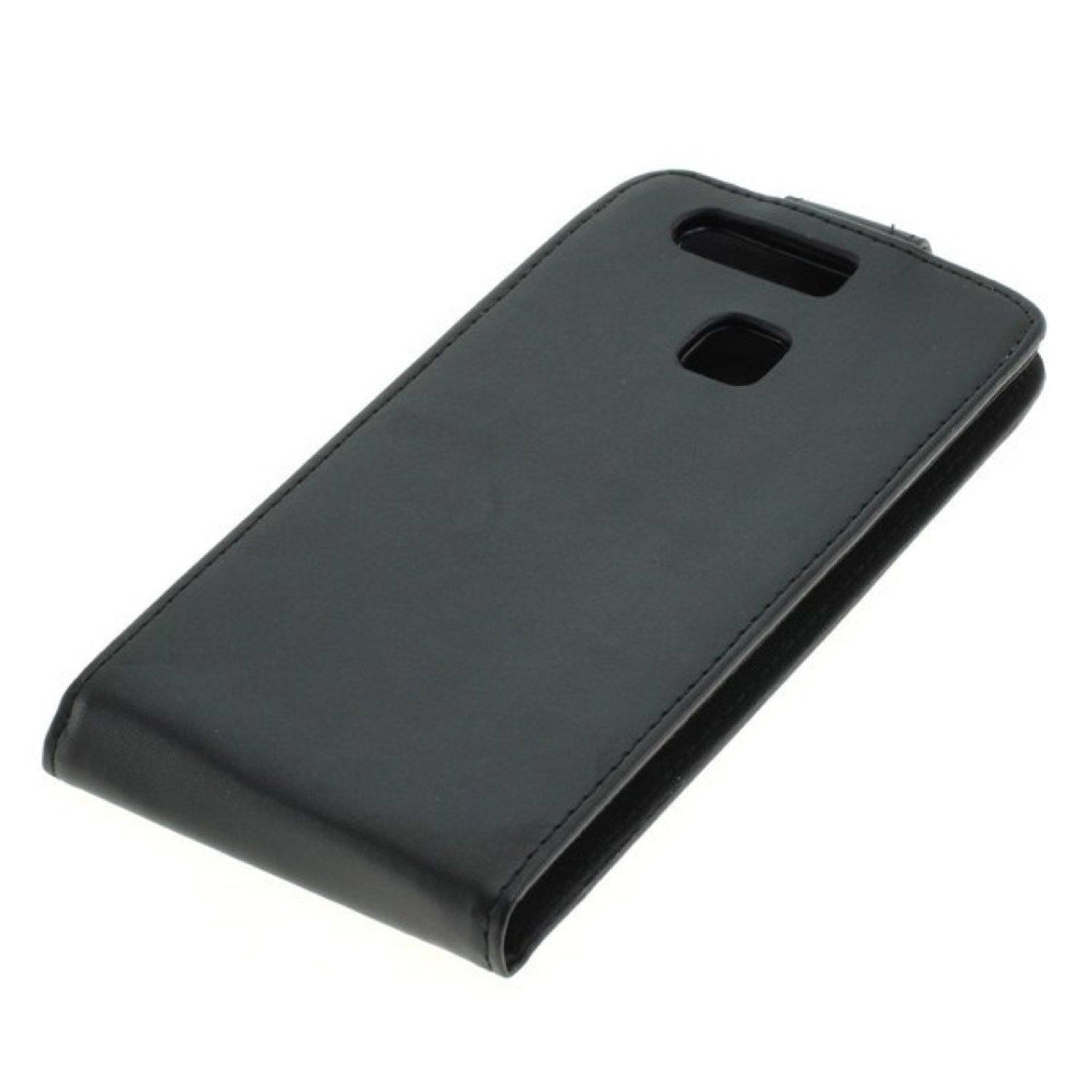 Huawei P9 Handyhülle Backcover Schwarz