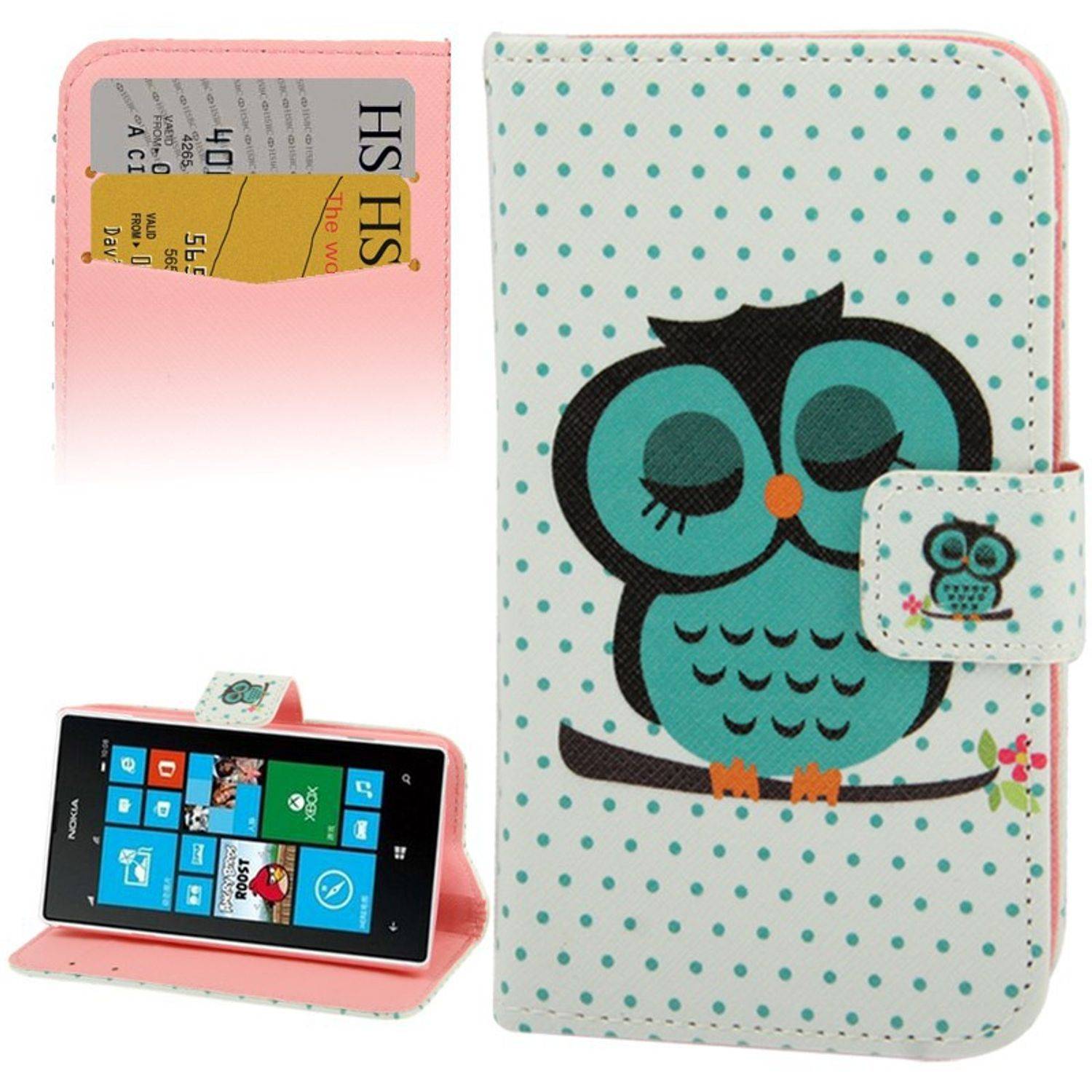 Nokia Lumia 520 Handyhülle Backcover Mehrfarbig