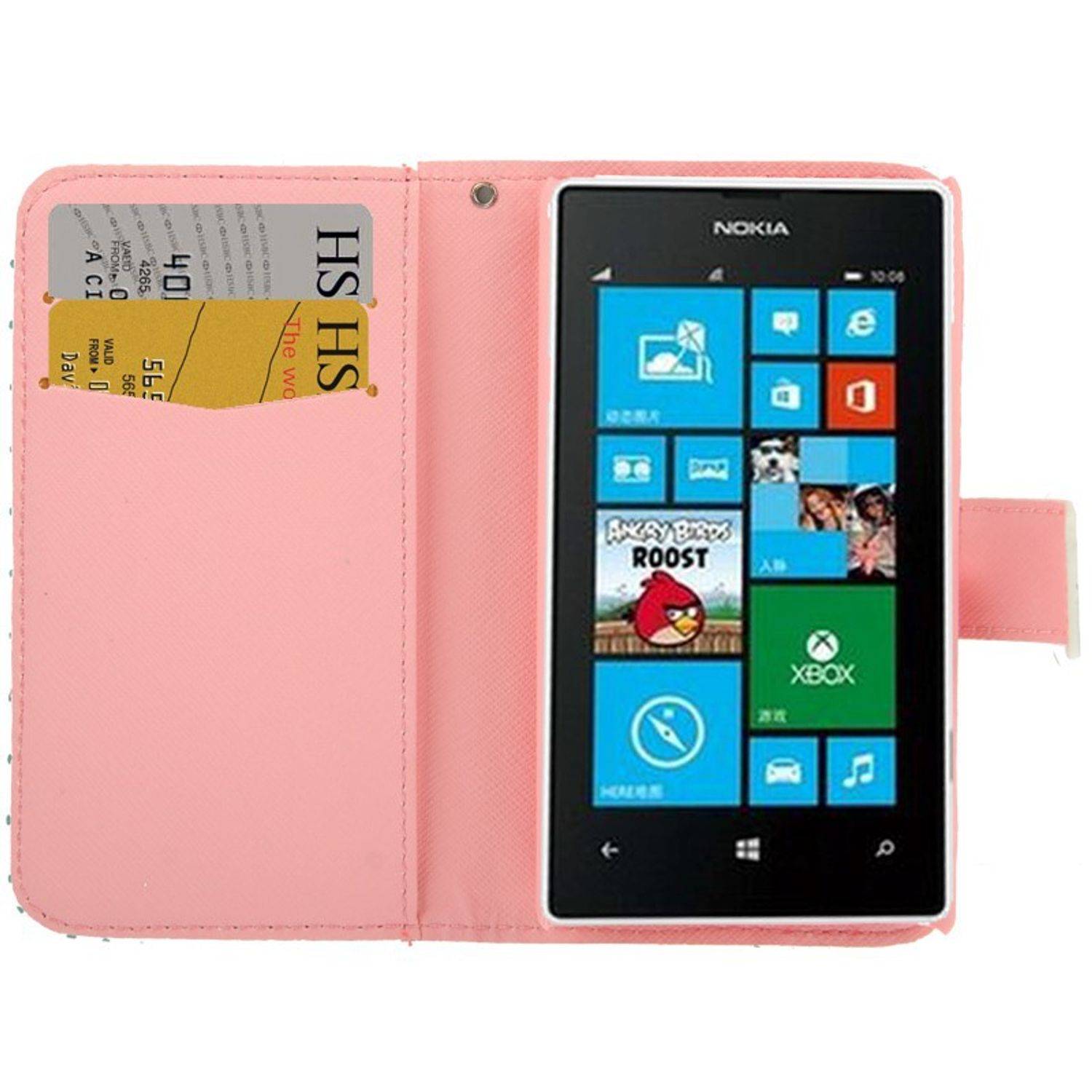 Nokia Lumia 520 Handyhülle Backcover Mehrfarbig