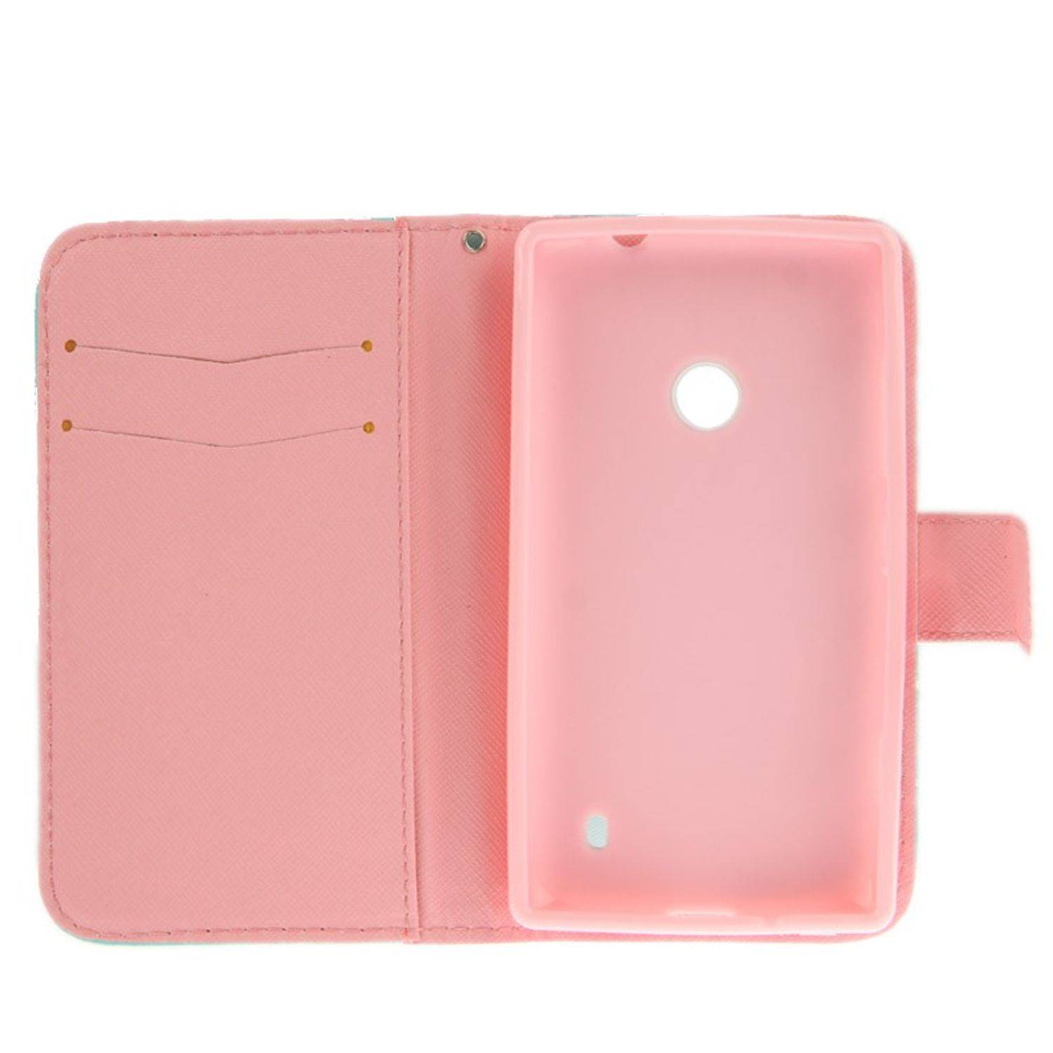 Nokia Lumia 520 Handyhülle Backcover Mehrfarbig