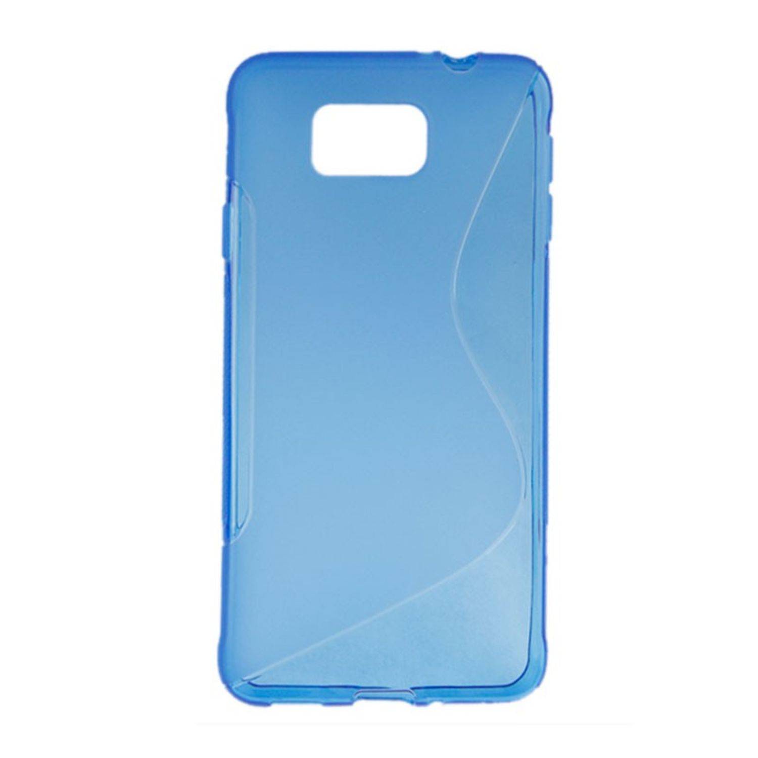Samsung Galaxy Alpha Handyhülle Backcover Blau