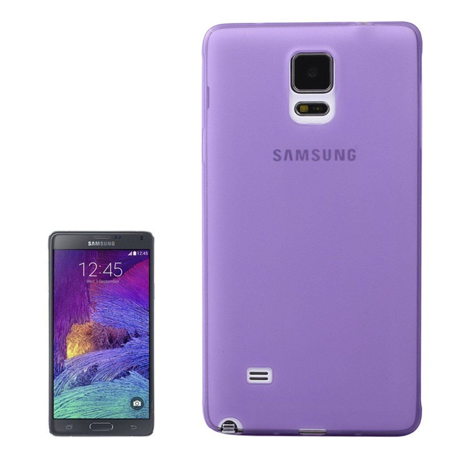 Samsung Galaxy Note 4 Handyhülle Backcover Violett