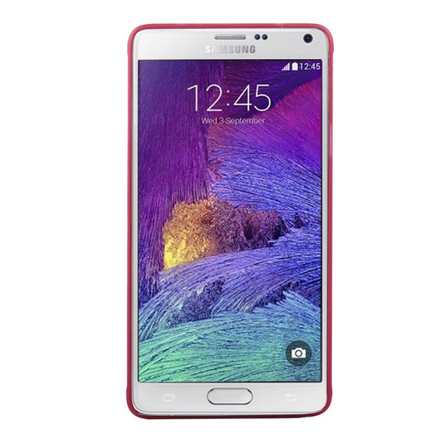 Samsung Galaxy Note 4 Handyhülle Backcover Violett