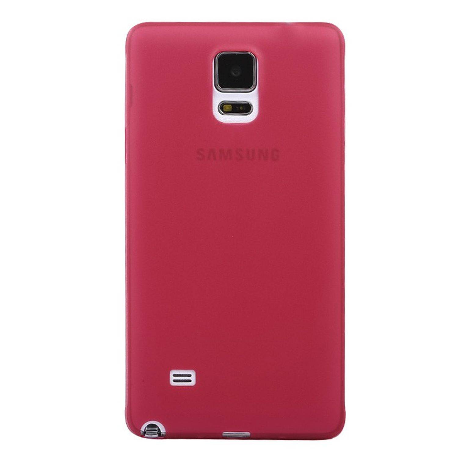 Samsung Galaxy Note 4 Handyhülle Backcover Rot