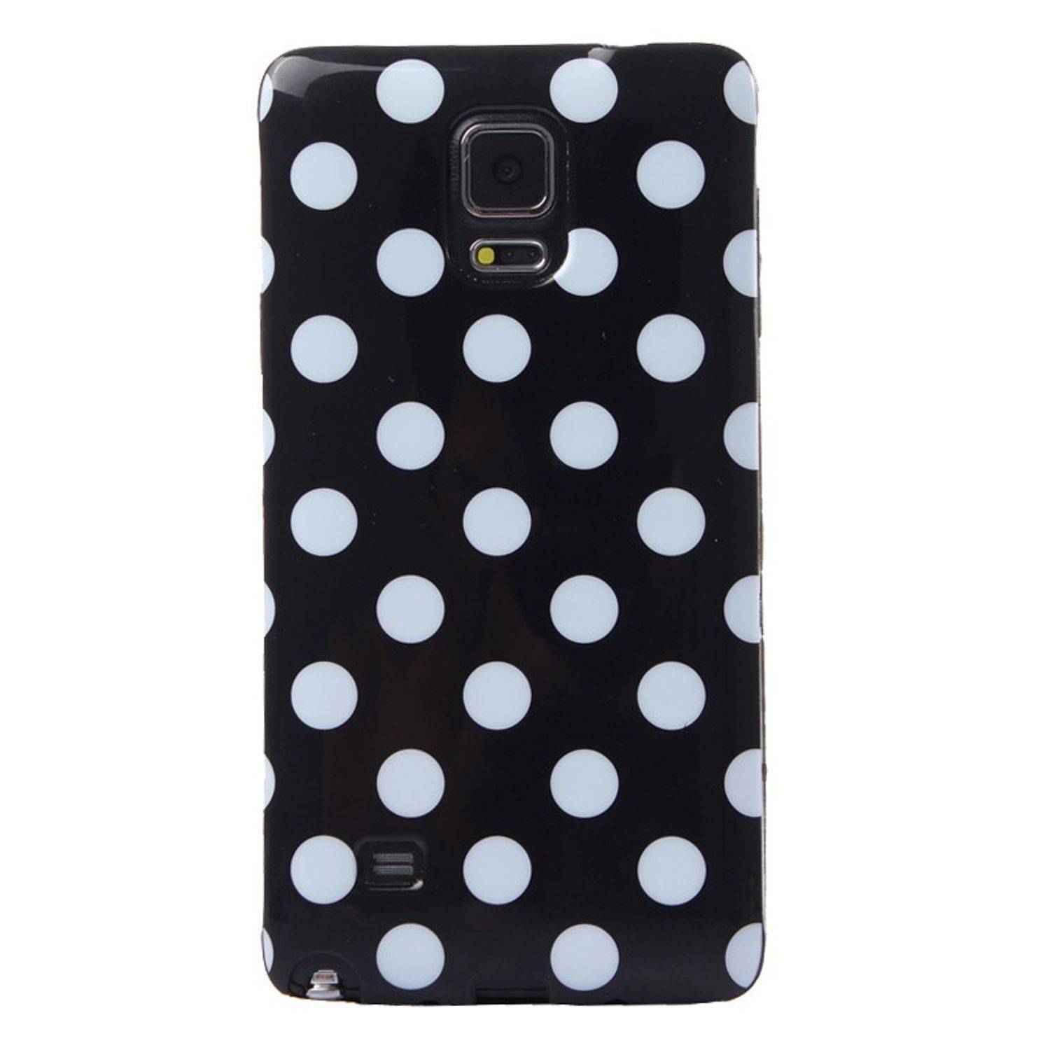 Samsung Galaxy Note 4 Handyhülle Backcover Schwarz