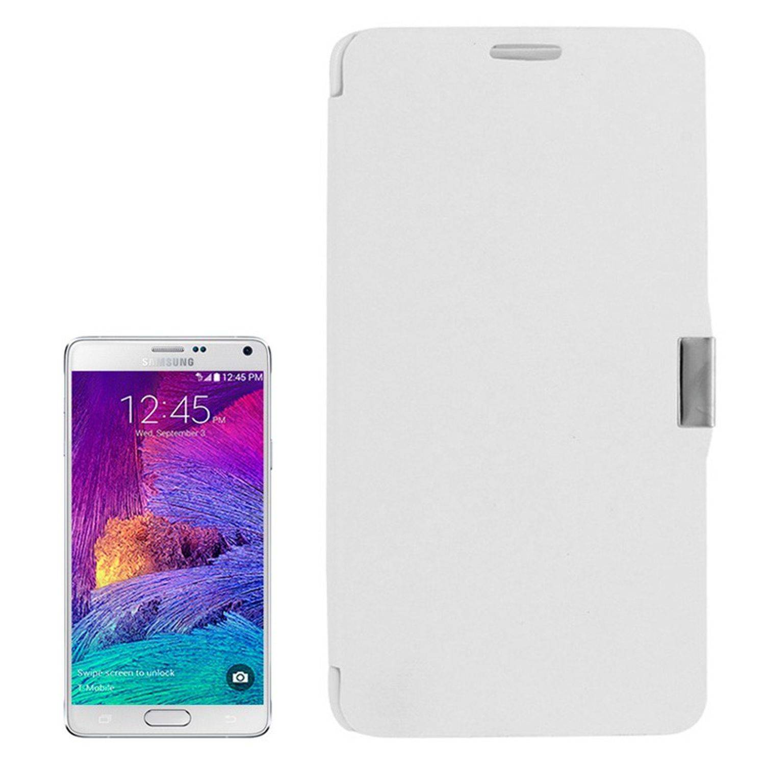 Samsung Galaxy Note 4 Handyhülle Backcover Weiß