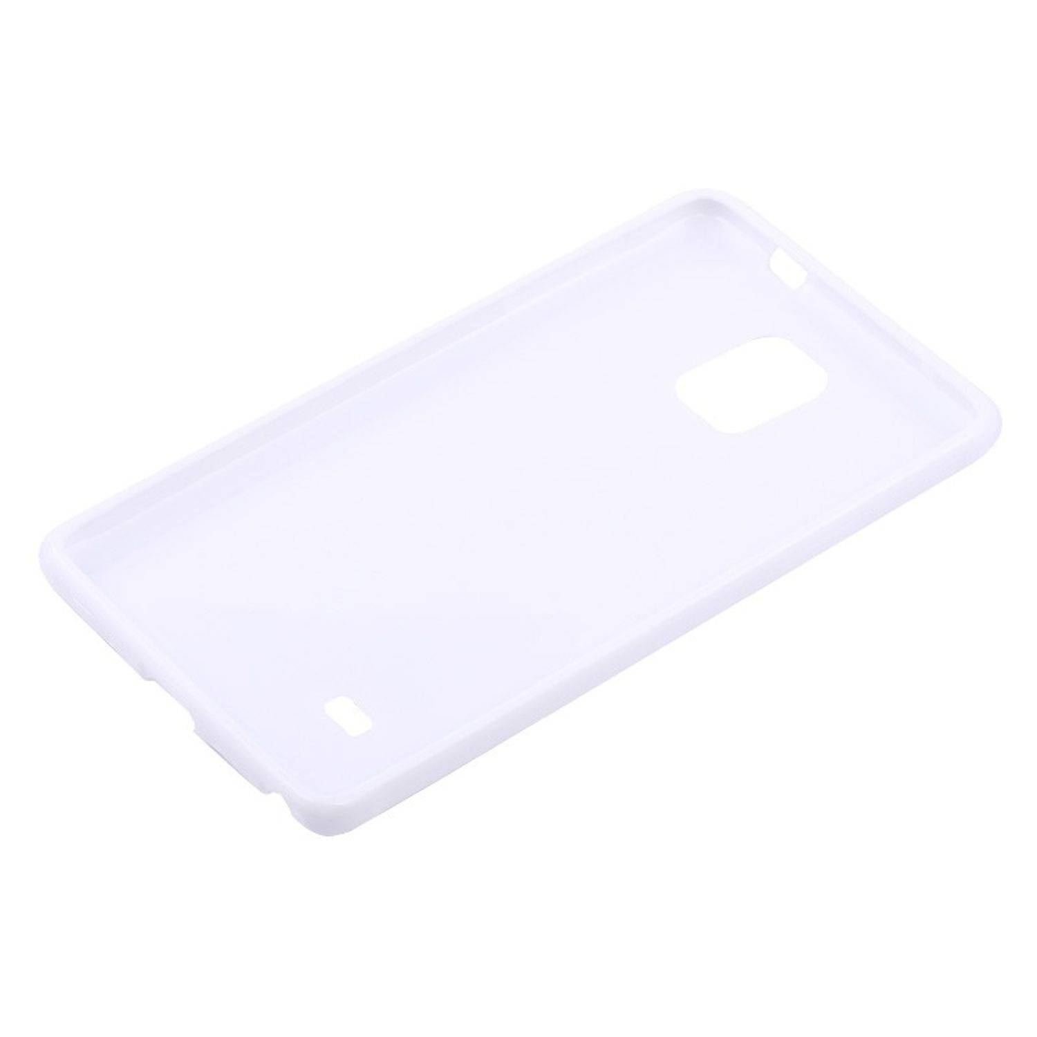 Samsung Galaxy Note 4 Handyhülle Backcover Weiß