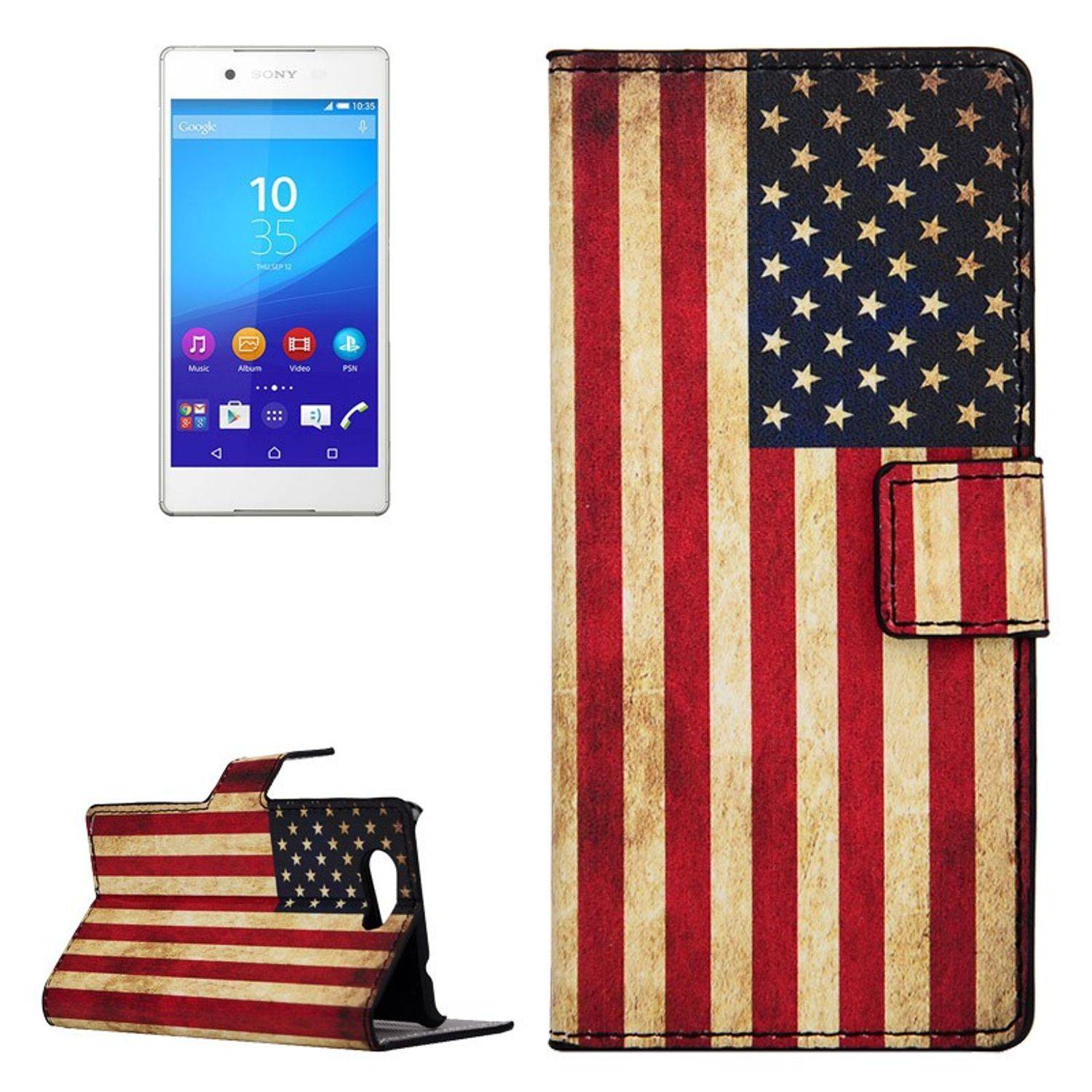 Sony Xperia Z4 Compact Handyhülle Backcover Mehrfarbig