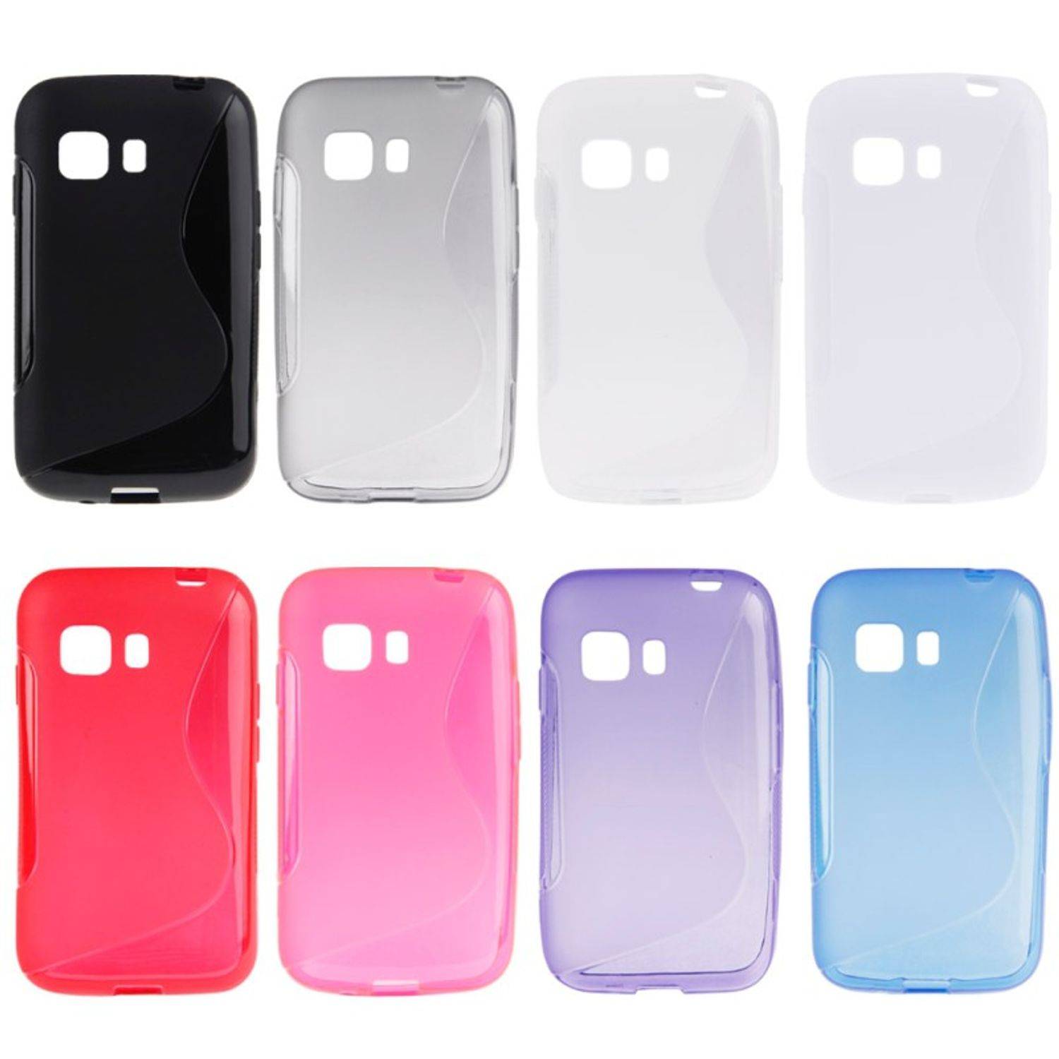 Samsung Galaxy Young 2 Handyhülle Backcover Rot