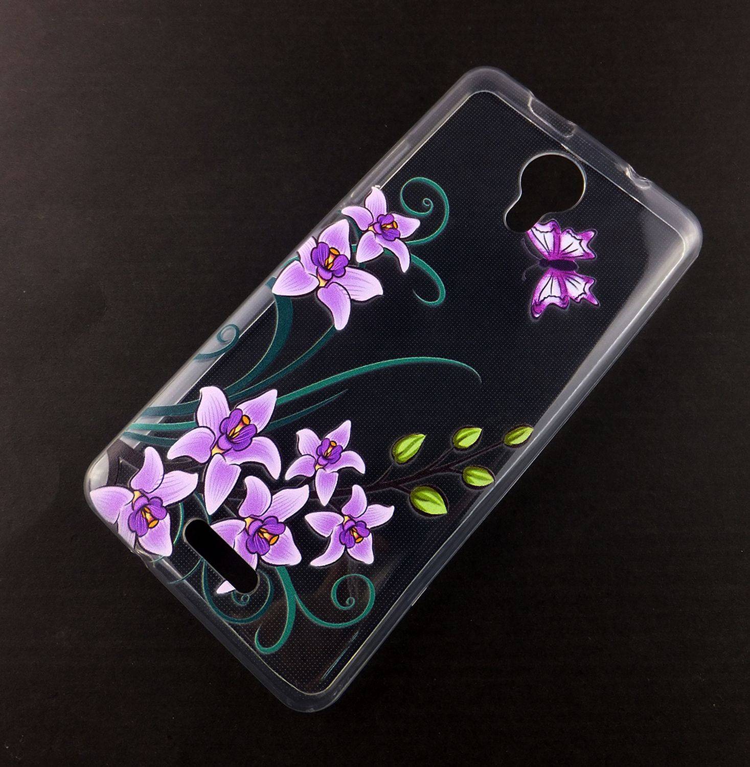 Wiko Jerry 2 Handyhülle Bumper Backcover Weiß