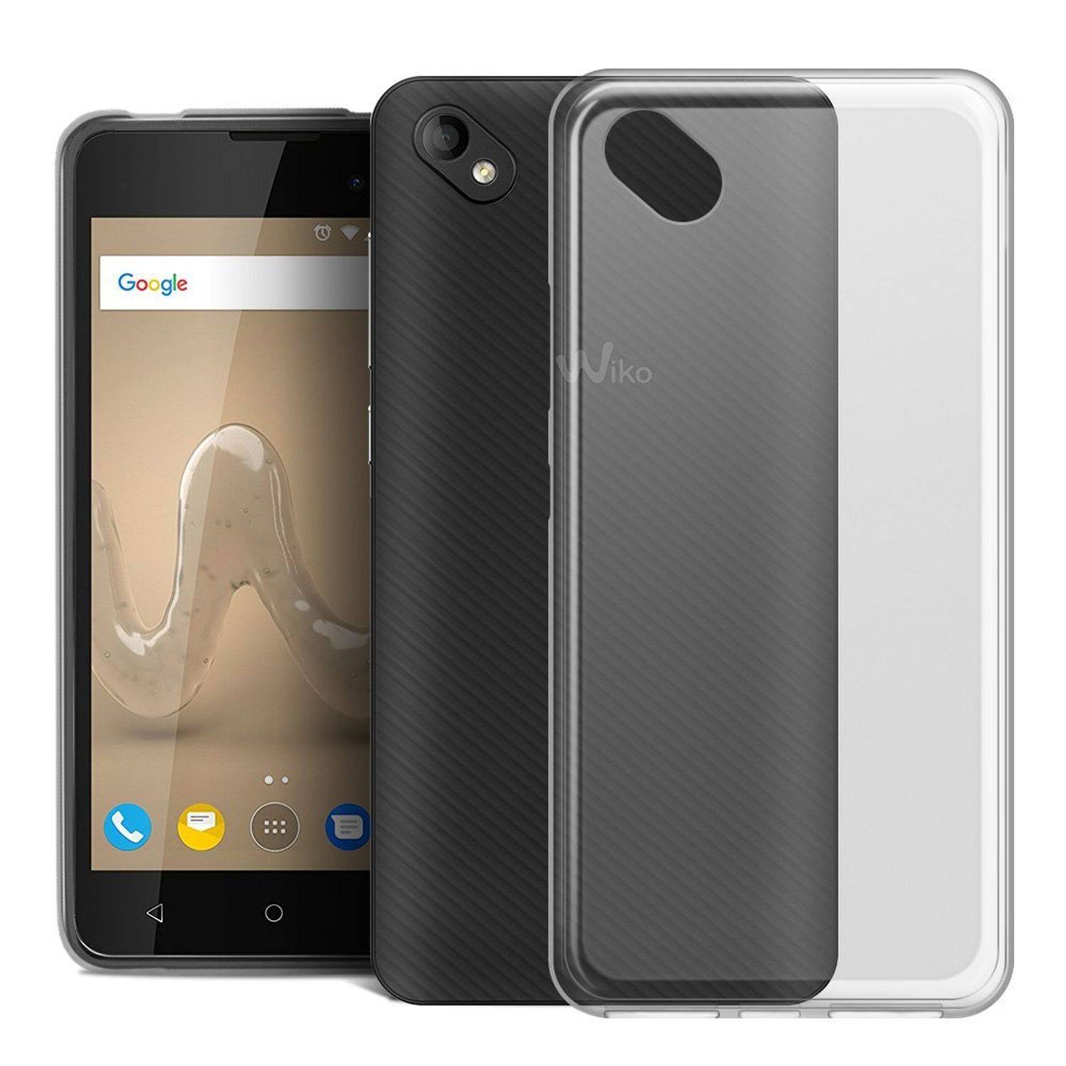 Wiko Sunny 2 Handyhülle Bumper Backcover Transparent