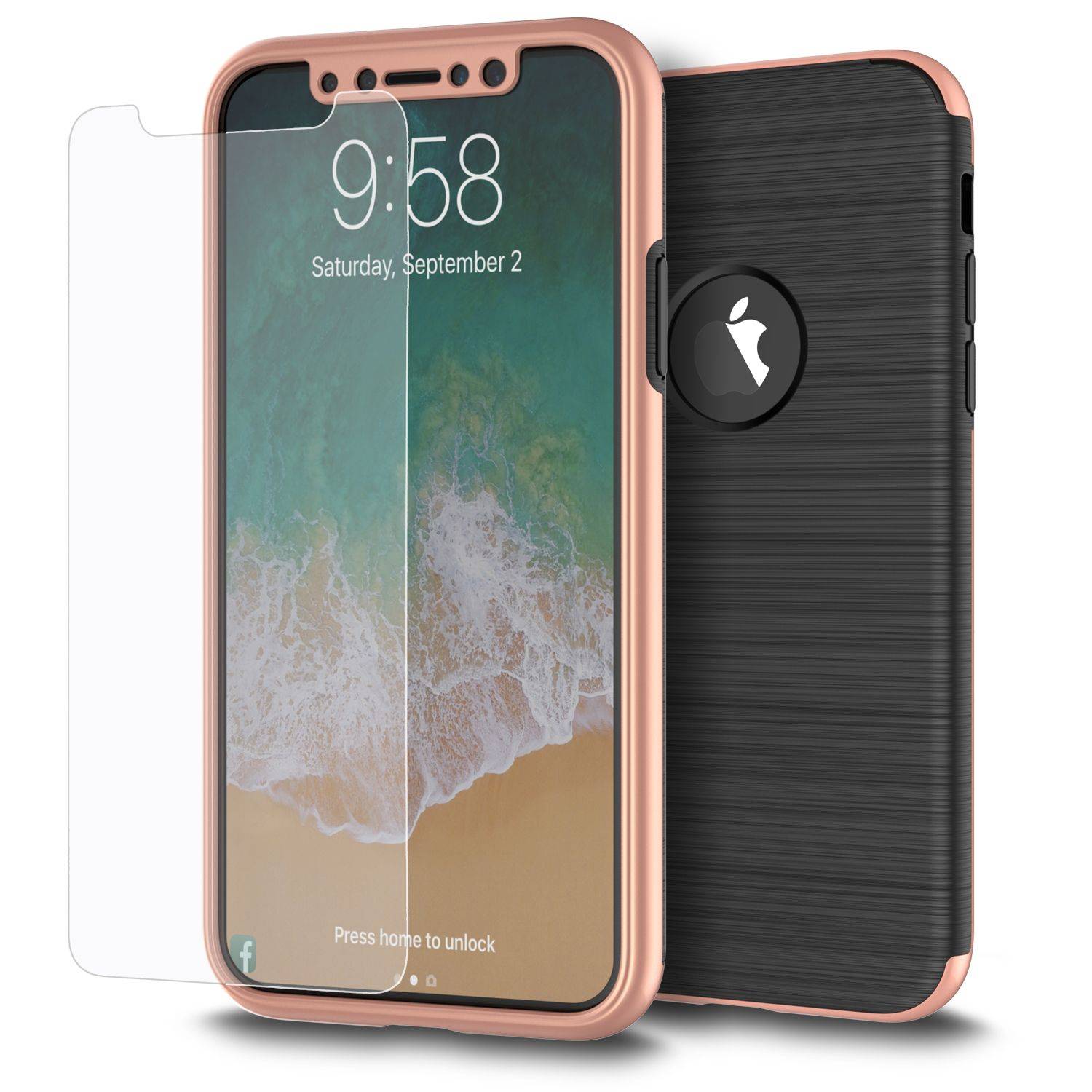 Samsung Galaxy J3 (2017) Handyhülle Backcover Rosa