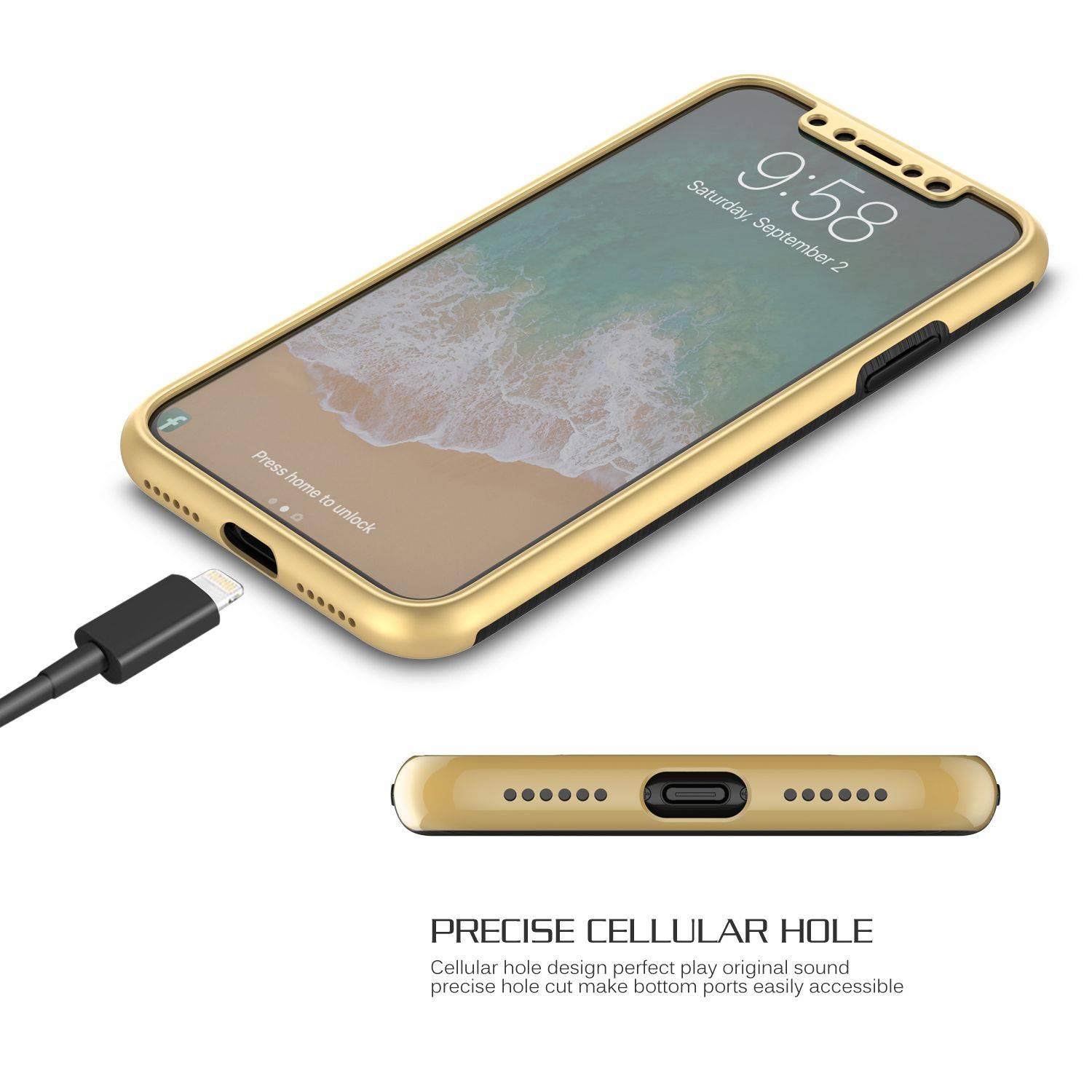 Samsung Galaxy J3 (2017) Handyhülle Backcover Silber