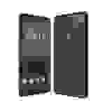 Nokia 9 Handyhülle Carbon Optik Backcover Schwarz