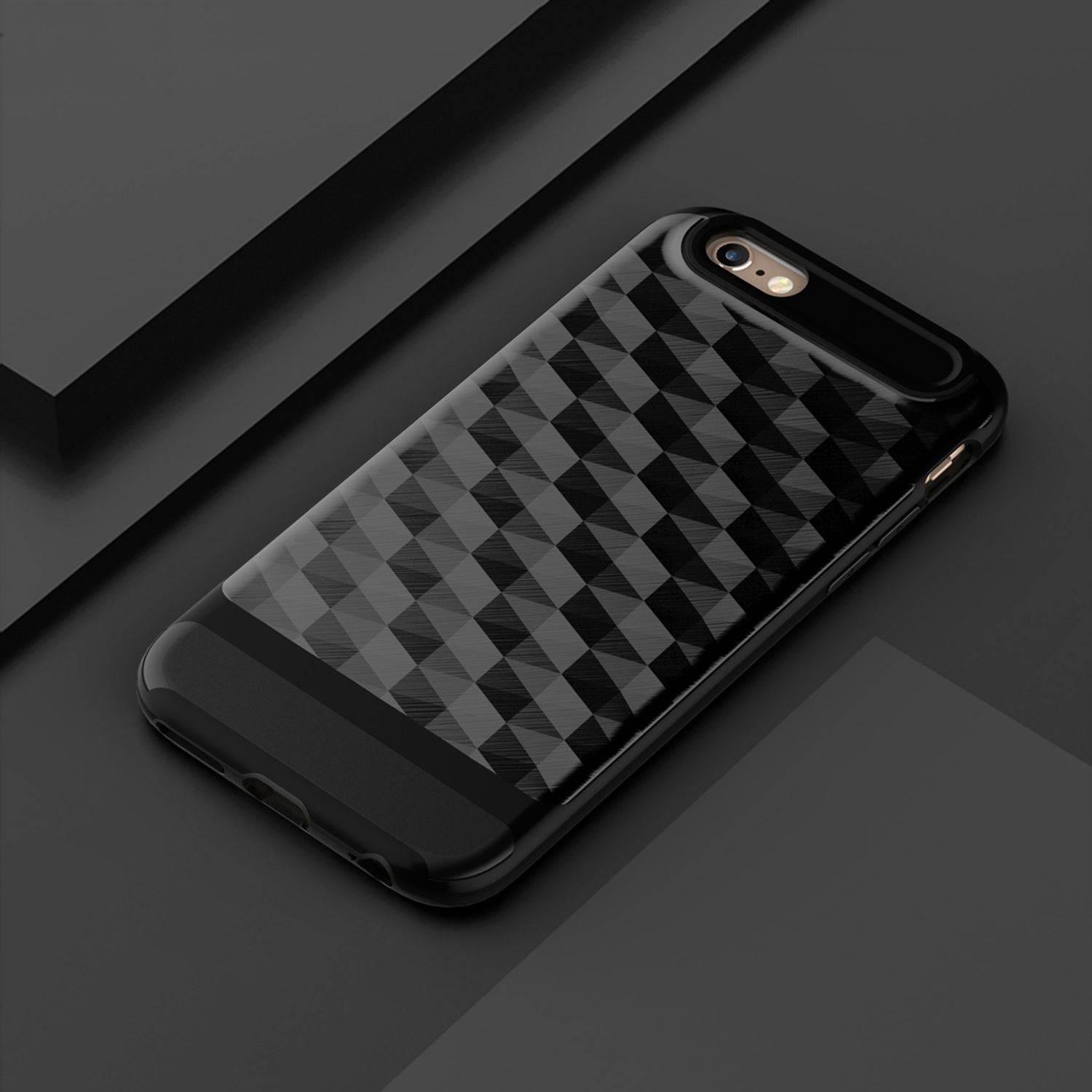 Apple iPhone 6 / 6s Handyhülle Backcover Silber